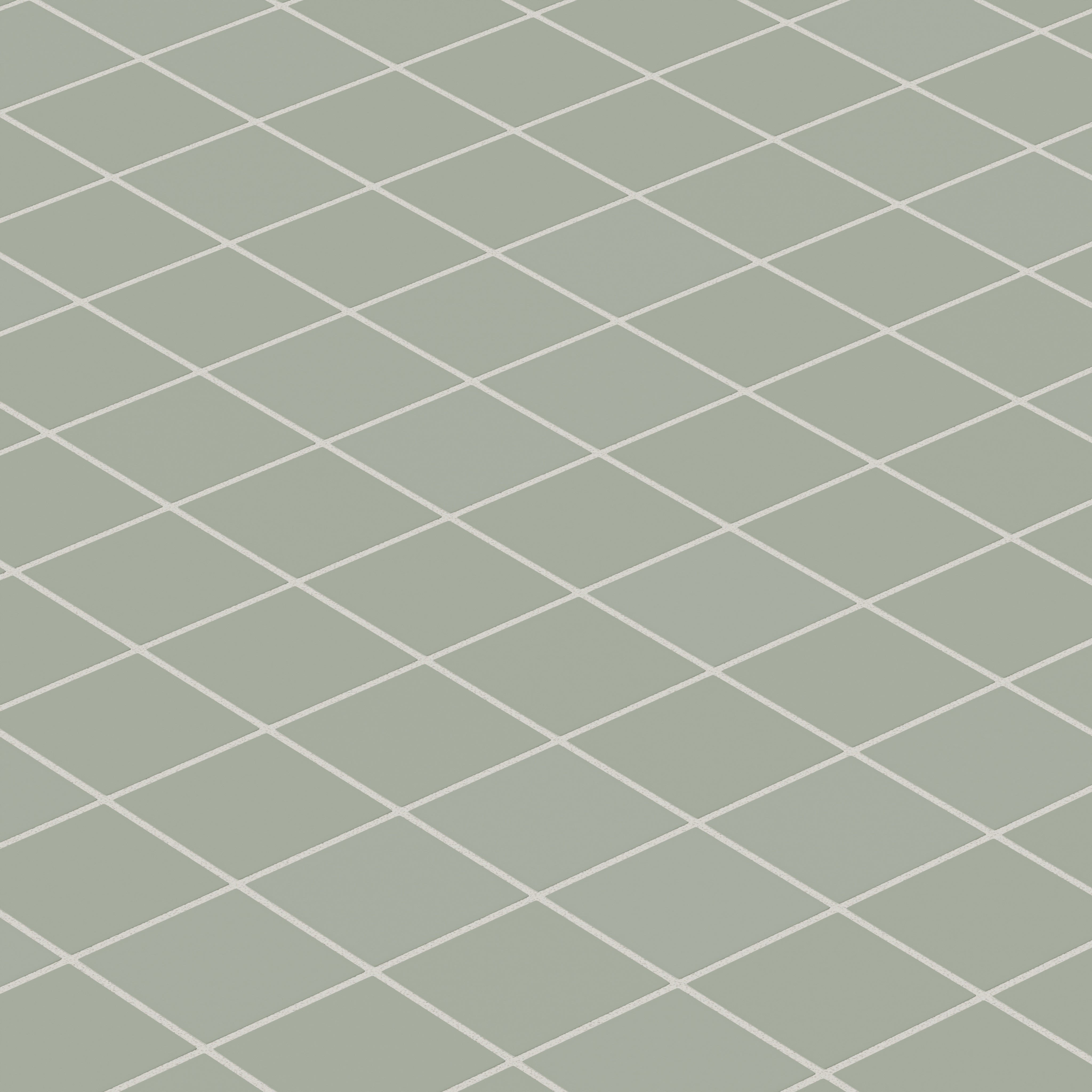 3x3 Straight Set Sheeted Natural Press Ceramic Mosaic Tile in Terre Verte Matte