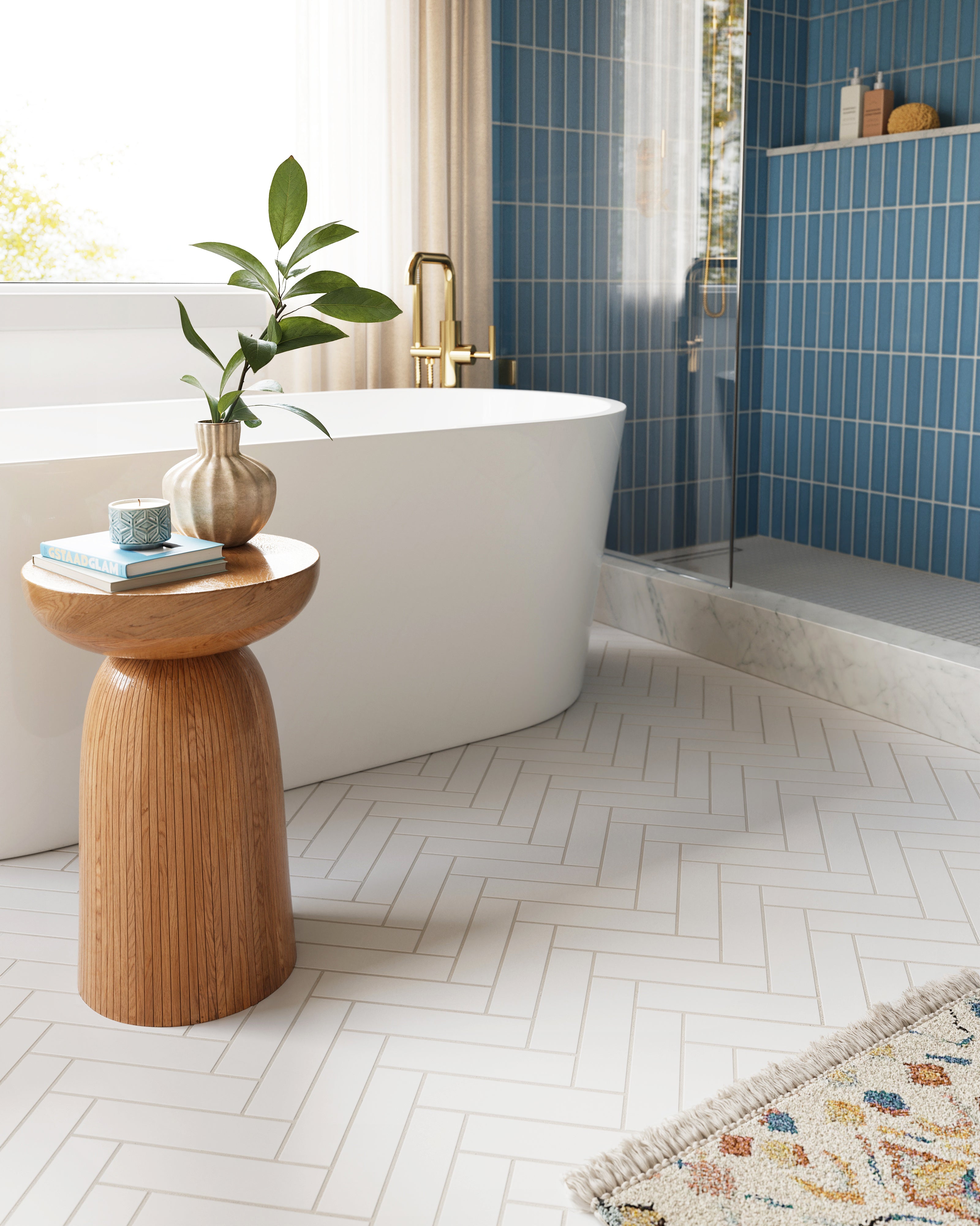 2x8 Original Ceramic Tile in Frost Matte