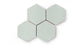 6" Hexagon Original Ceramic Tile in Salton Sea Gloss