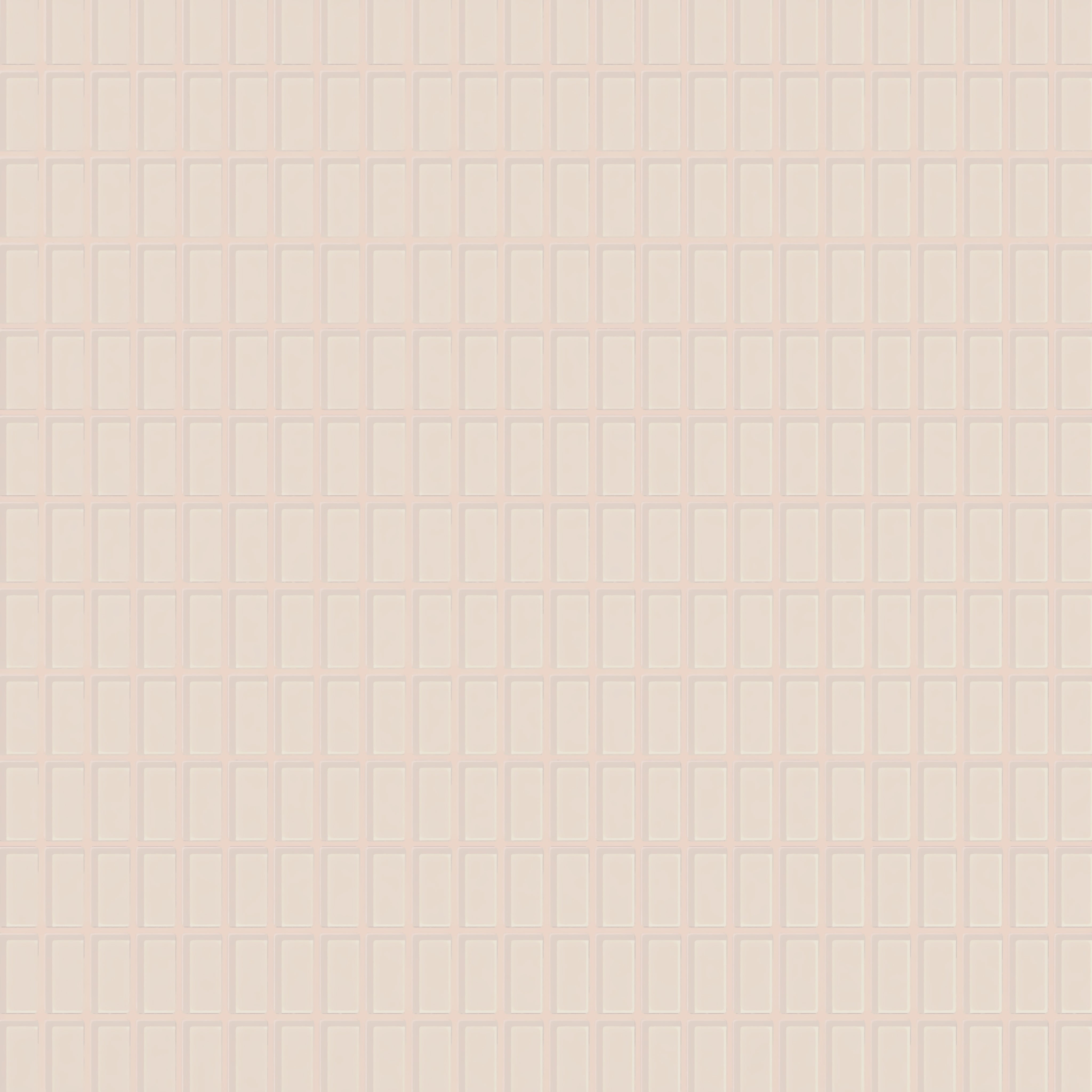 1x2 Straight Set Sheeted Glass Mosaic Tile in Sandpiper Gloss