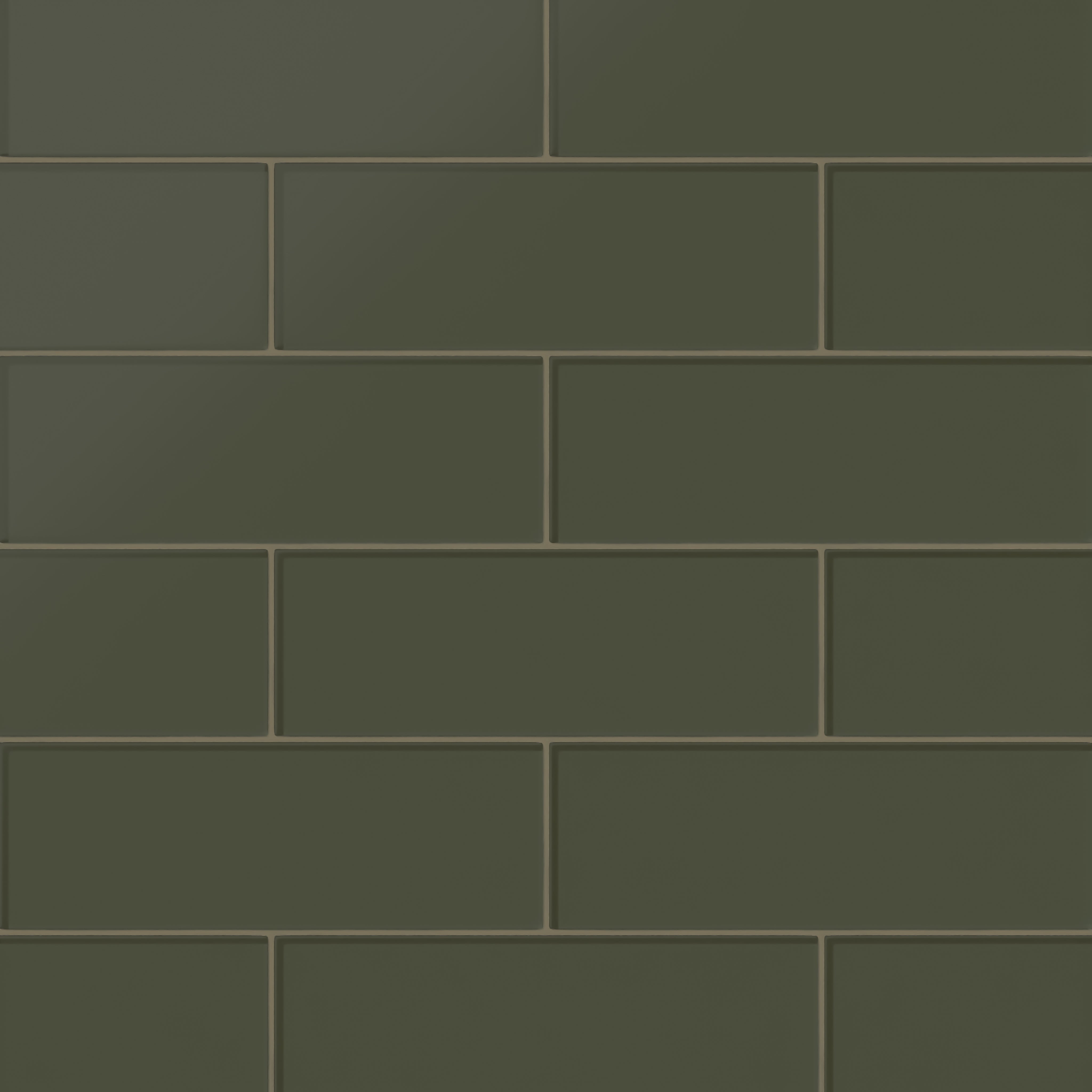 4x12 Glass Tile in Roadrunner Matte