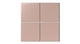 6x6 Natural Press Ceramic Tile in Red Jasper Matte