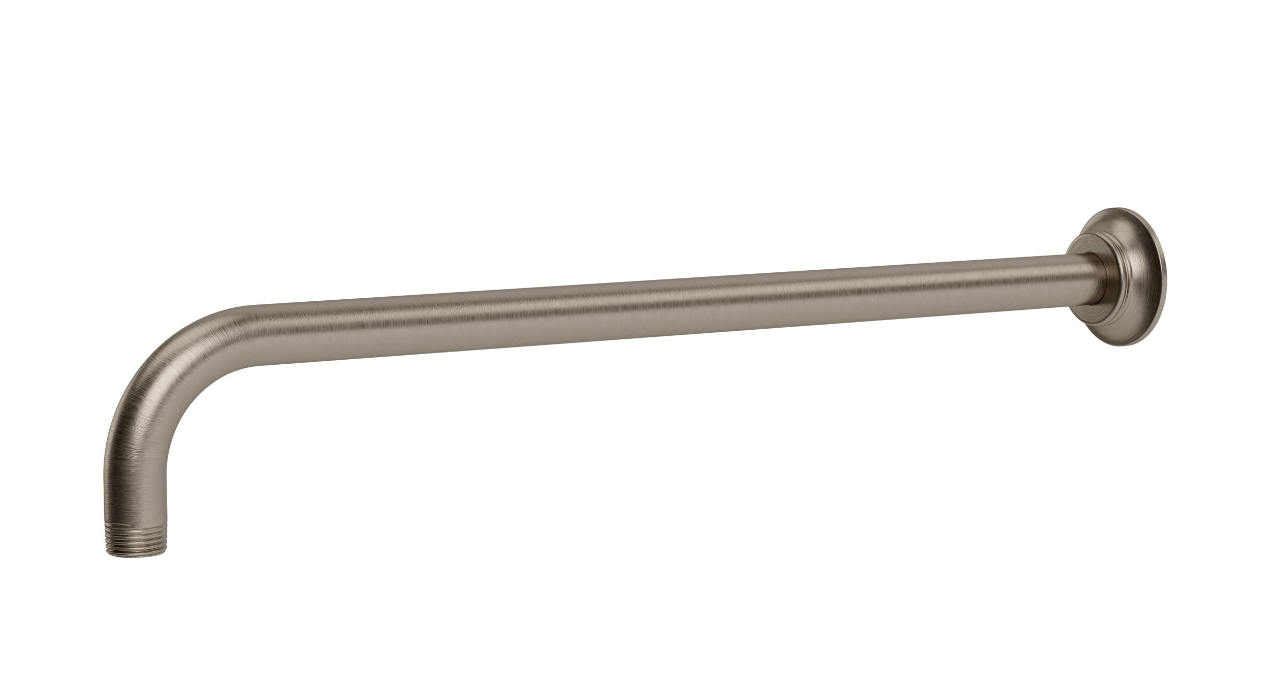 Emerson 90-Degree 16" Shower Arm with Flange in Antique Nickel