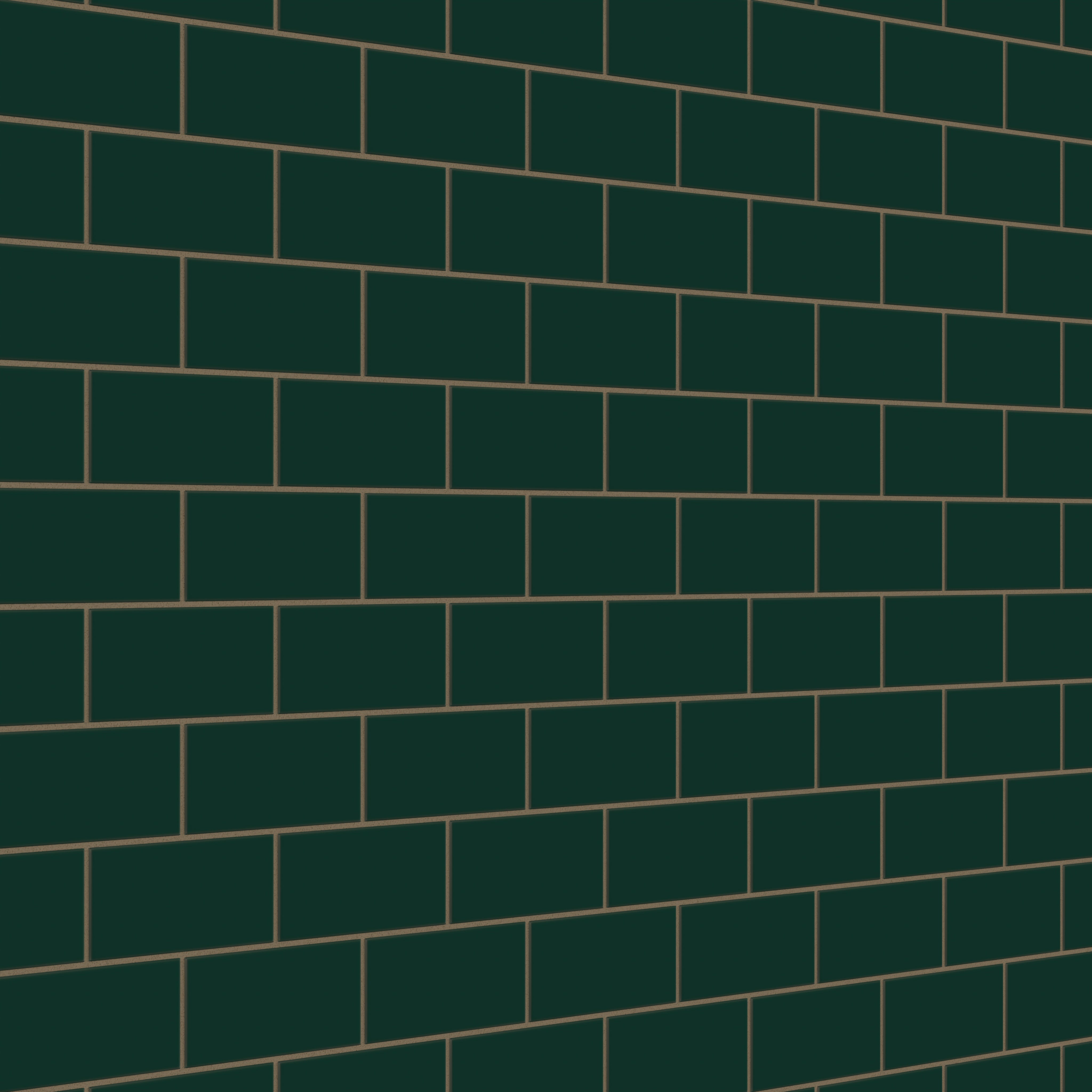 3x6 Original Ceramic Tile in Evergreen Matte