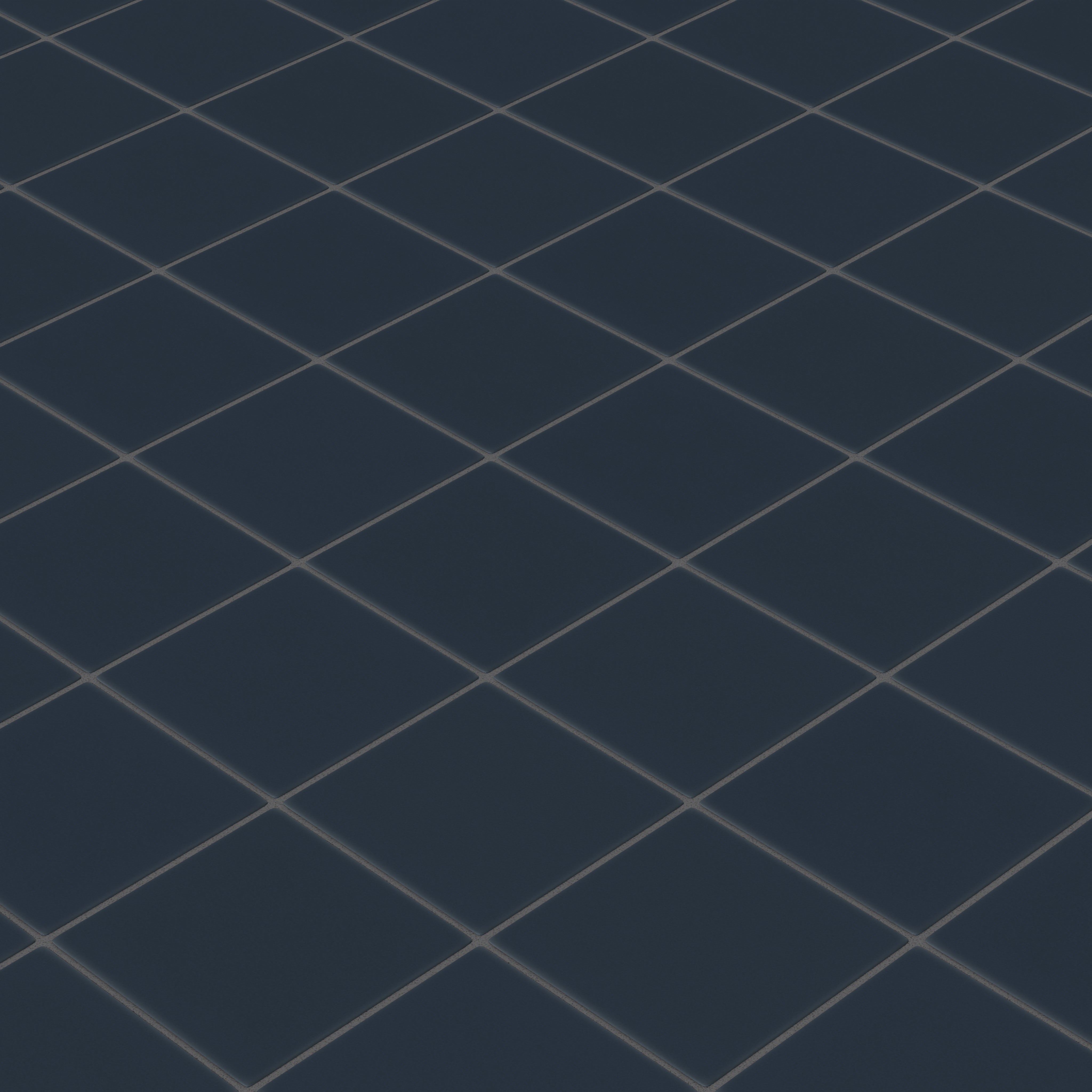 6x6 Original Ceramic Tile in Navy Blue Matte