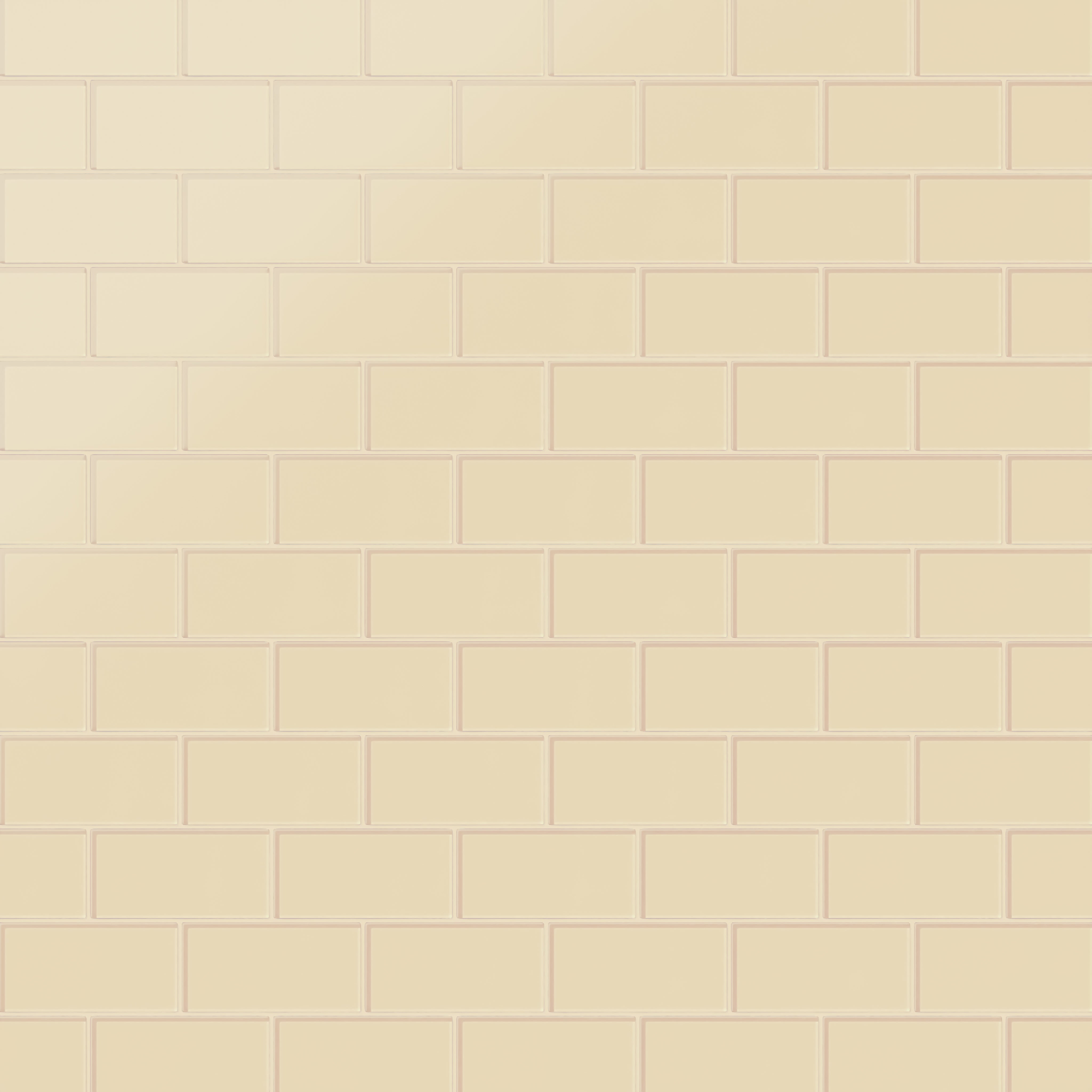 3x6 Glass Tile in Chickadee Matte