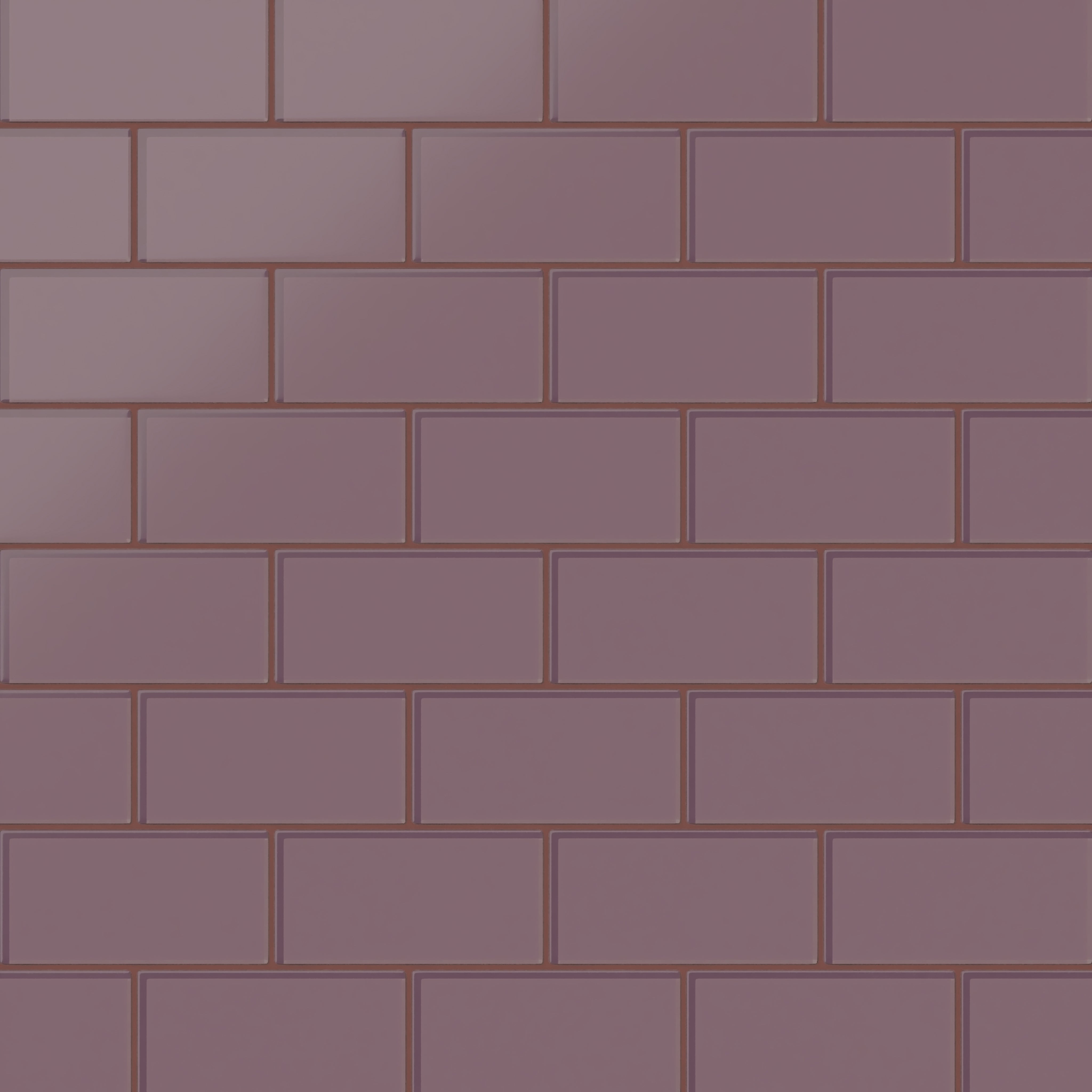 3x6 Glass Tile in Crane Matte