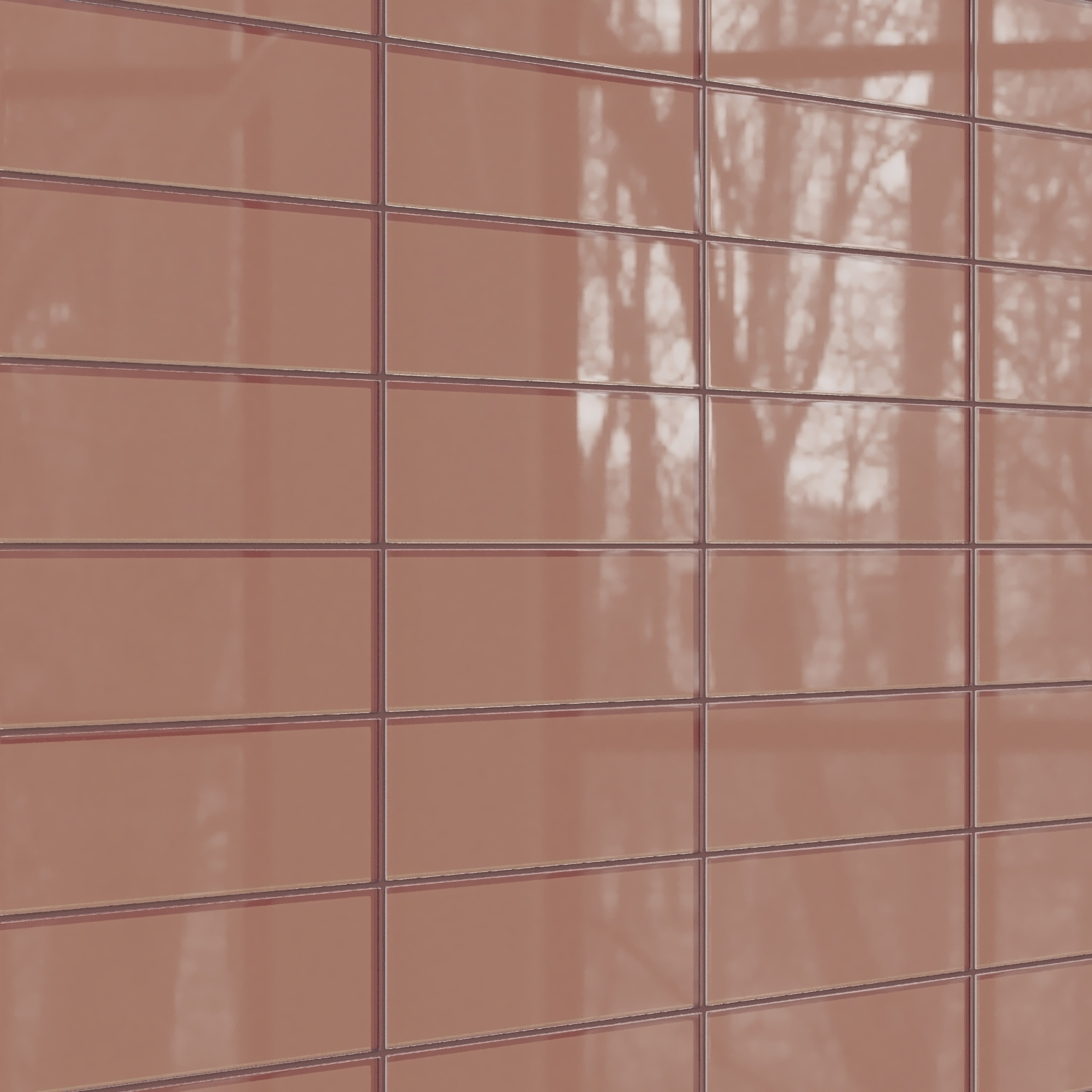 4x12 Glass Tile in Flicker Gloss