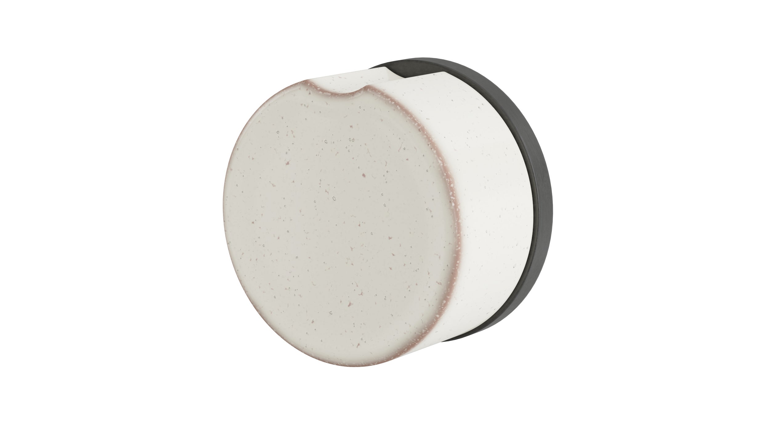 Foundry One Handle Wall Mount Diverter/Volume Control Shower Trim with Groove Ceramic Knob Handle in Blackened Nickel