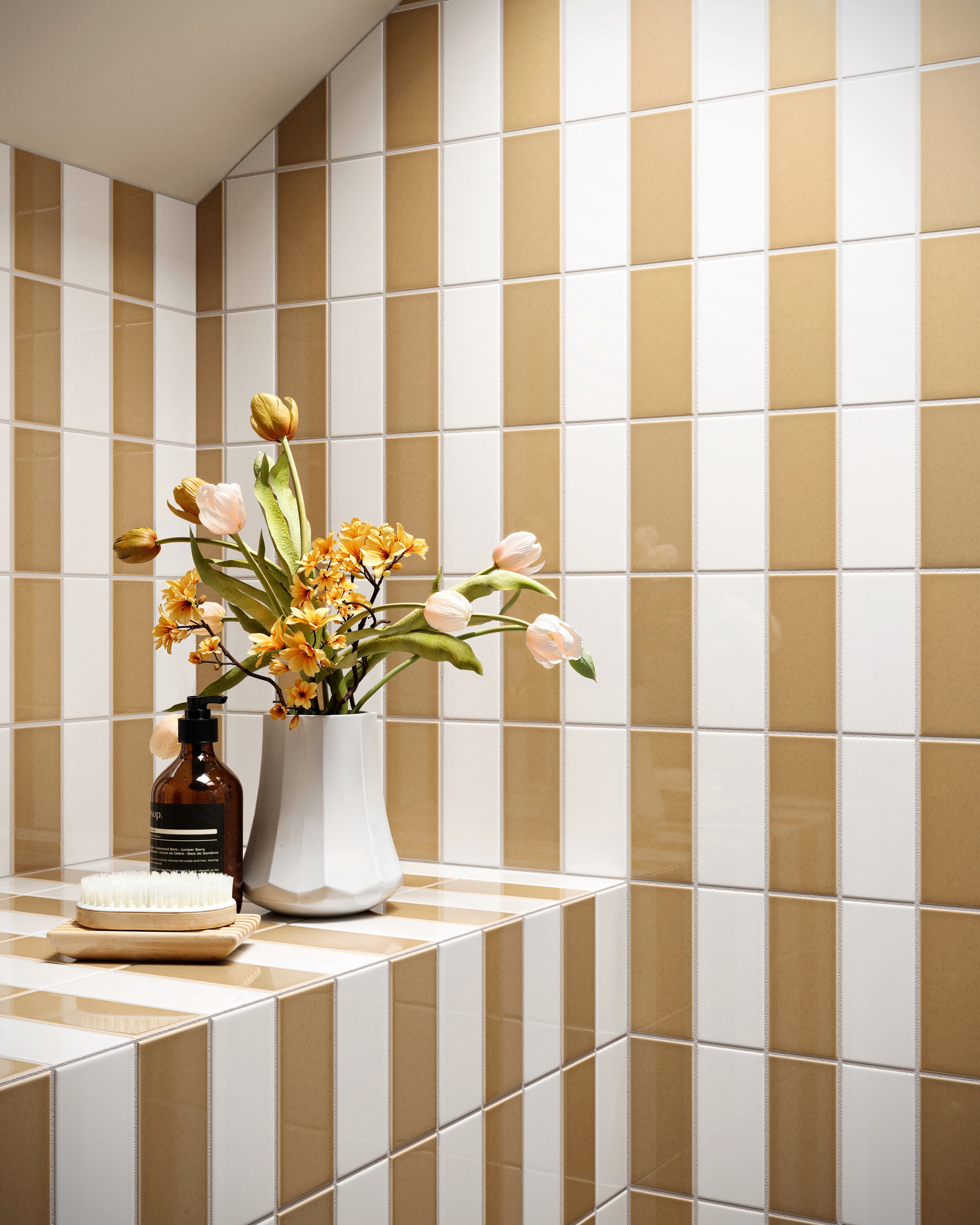 3x6 Original Ceramic Tile in Haystack Gloss