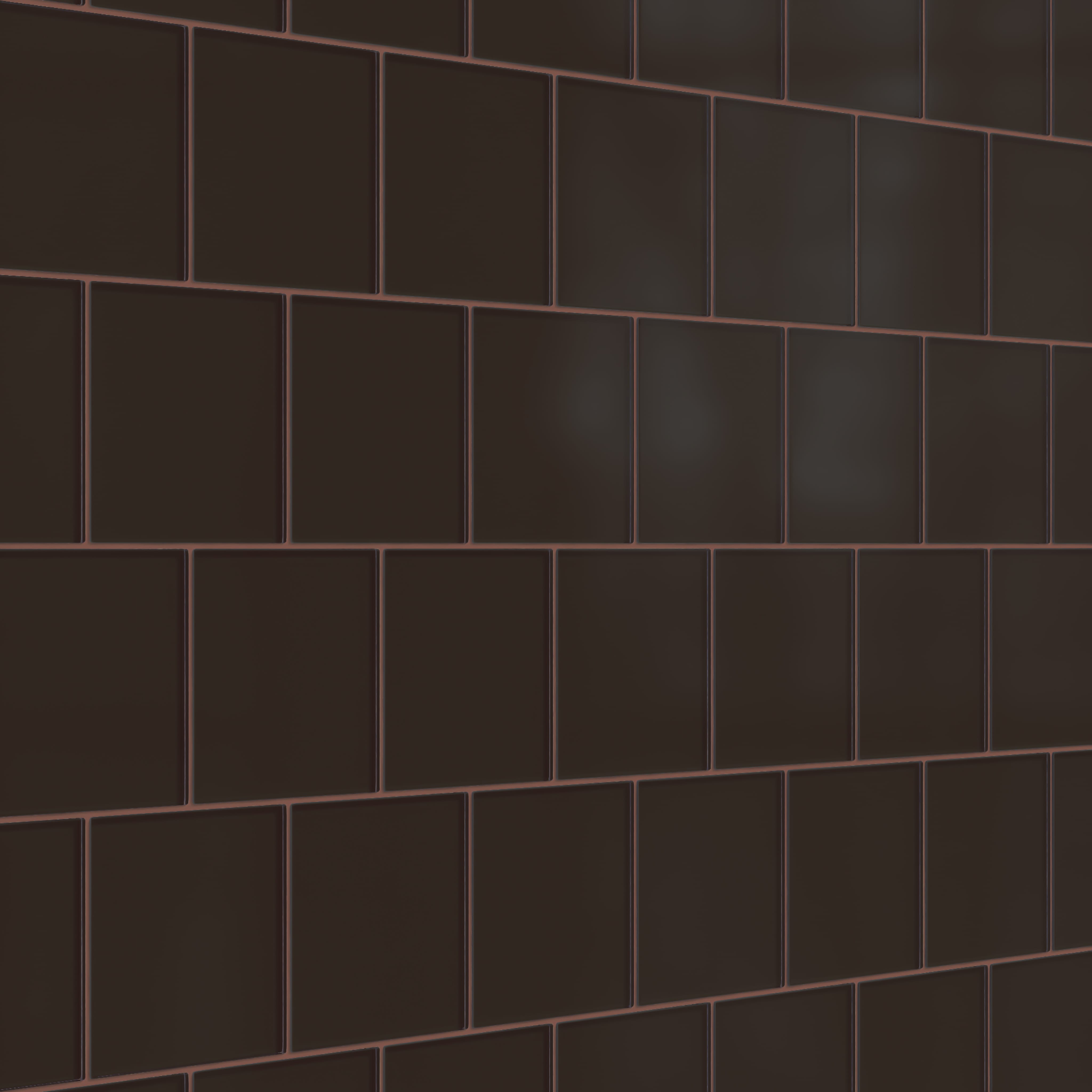 6x6 Glass Tile in Nighthawk Matte