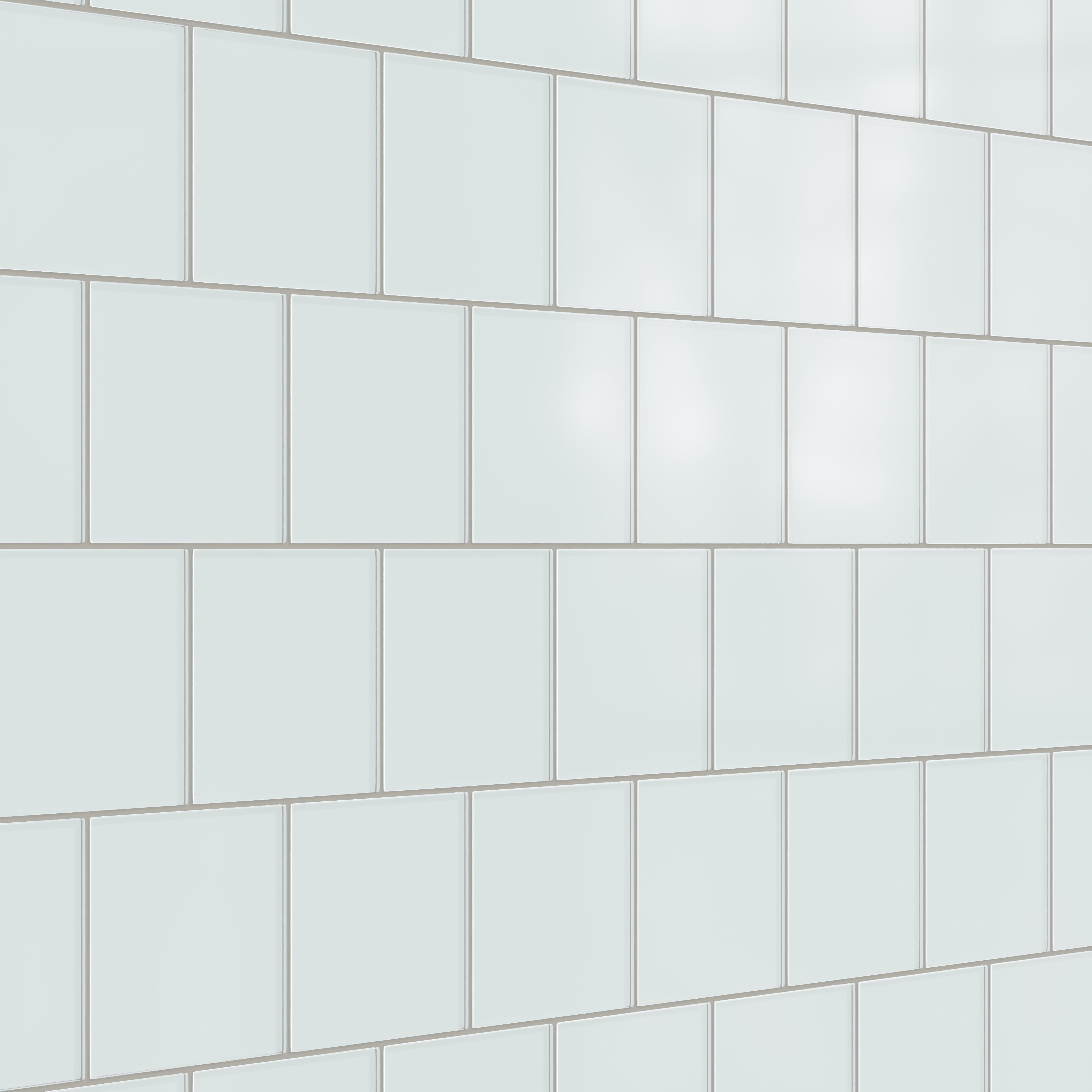 6x6 Glass Tile in Warbler Matte