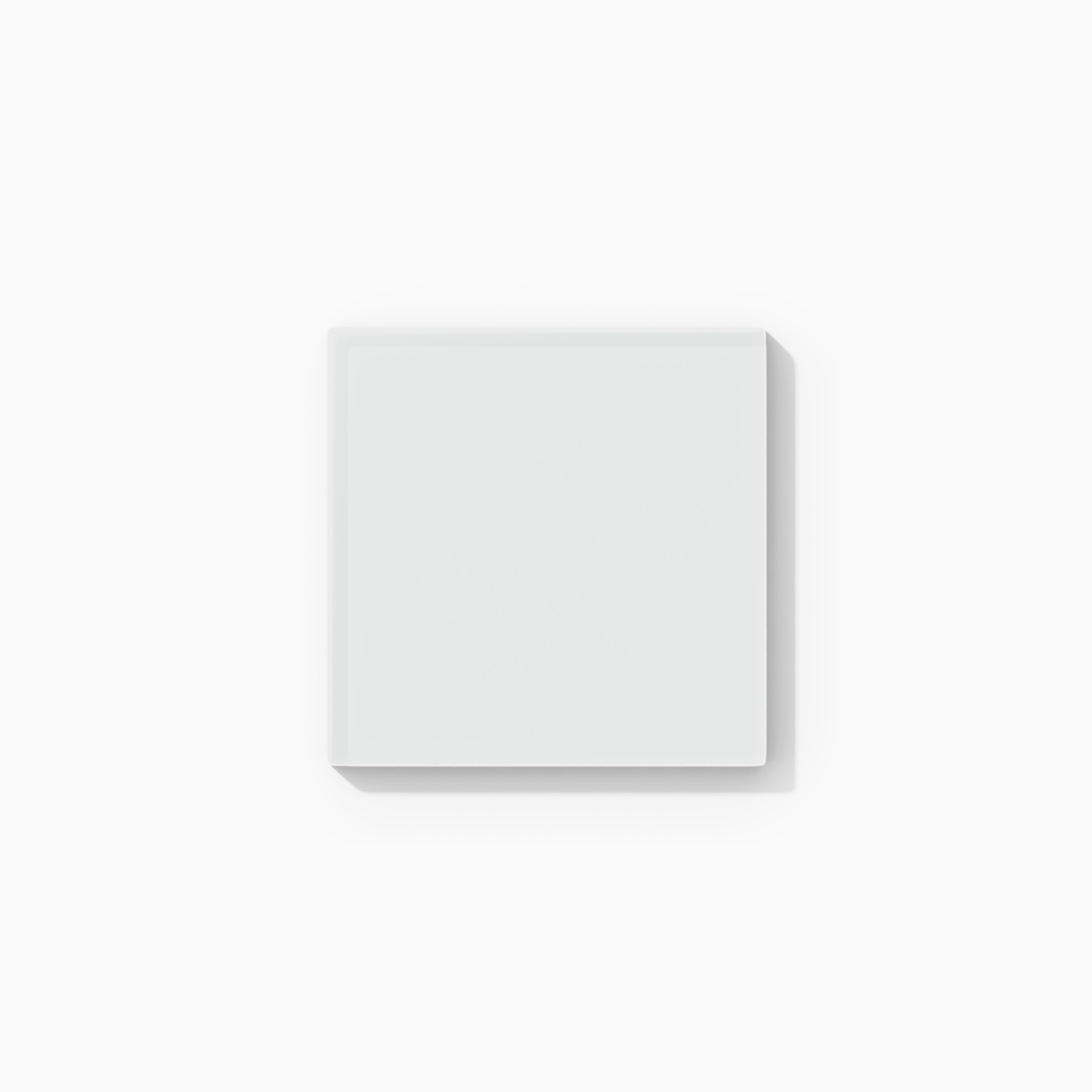 4x4 Glass Tile in Egret Matte