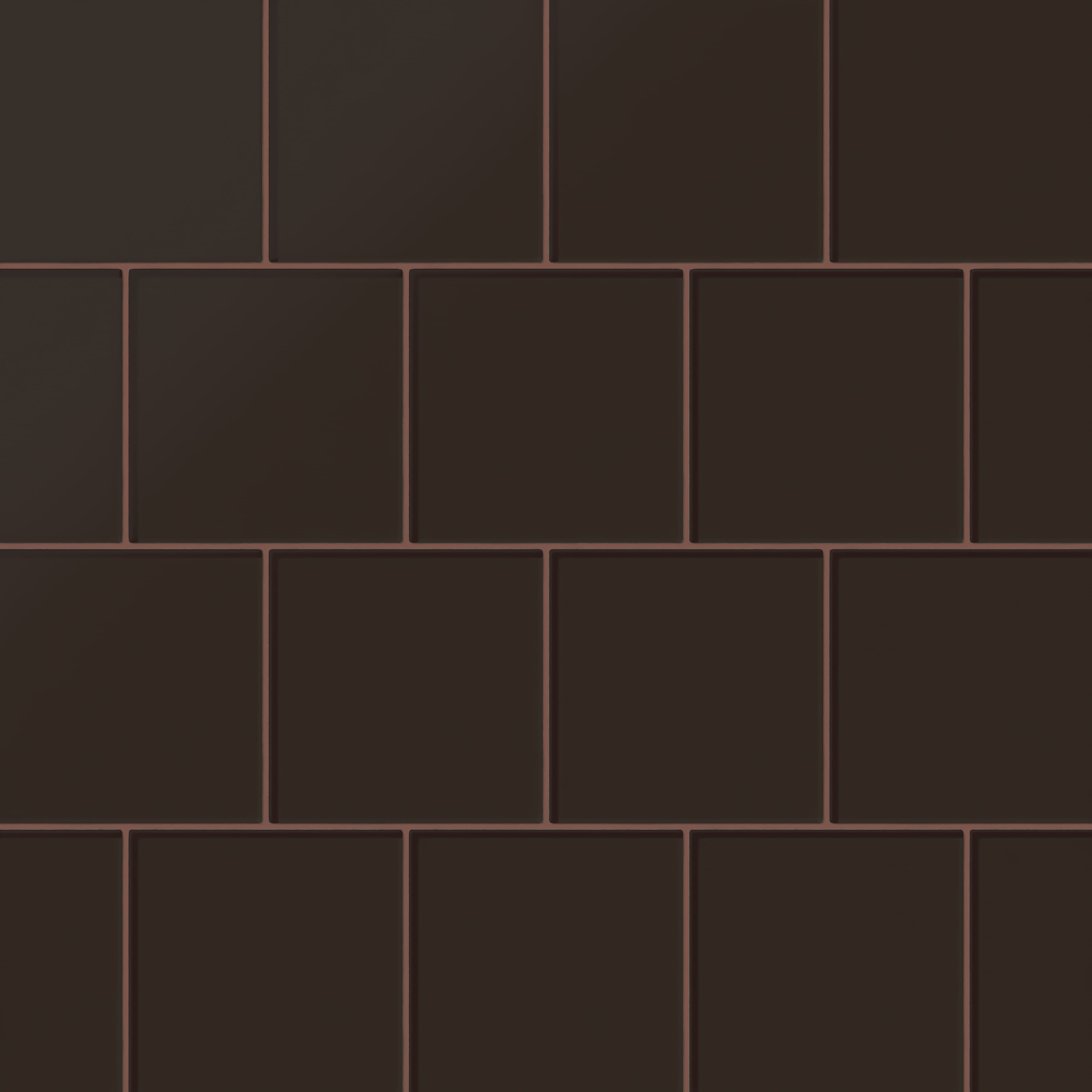 6x6 Glass Tile in Nighthawk Matte