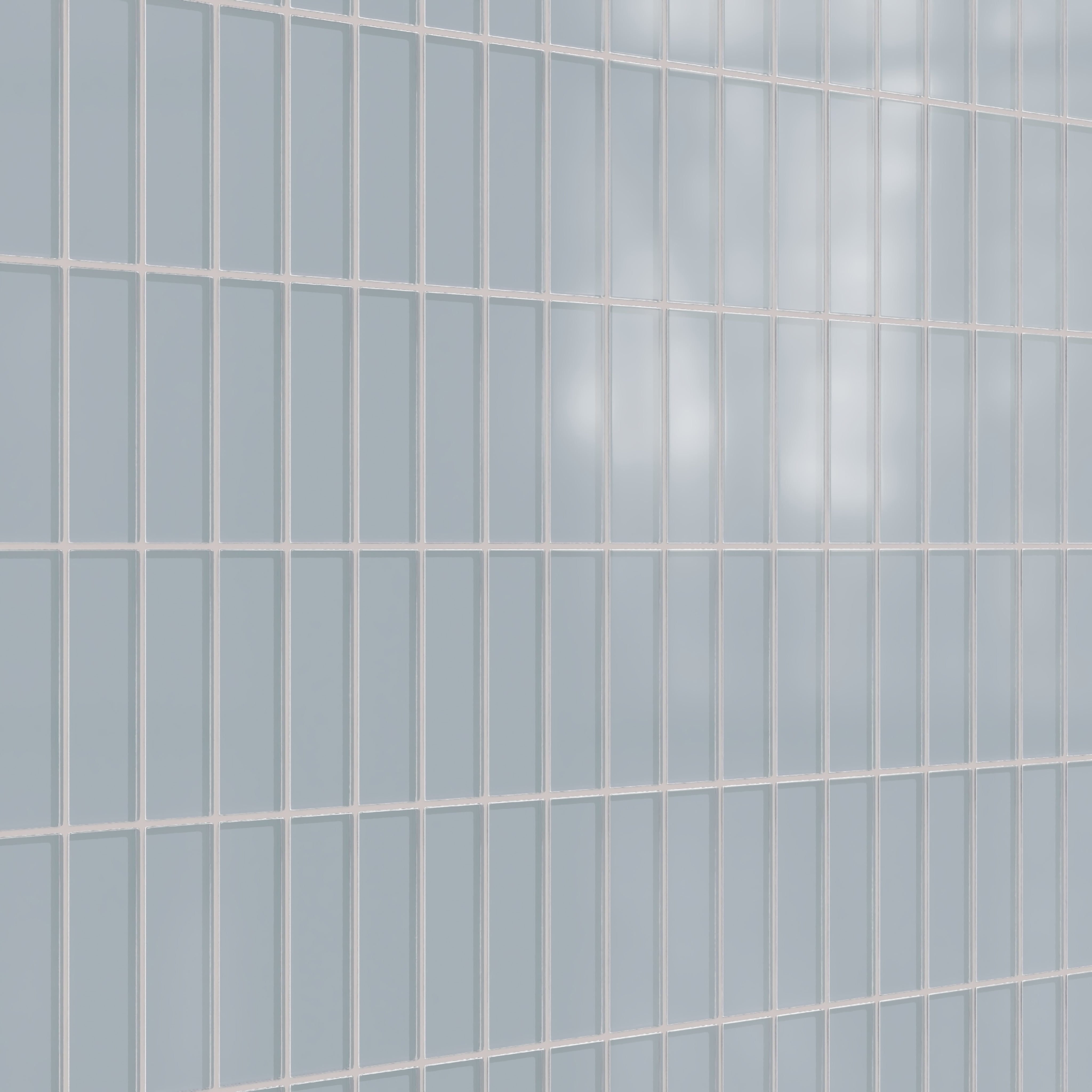 2x6 Glass Tile in Pinyon Jay Matte