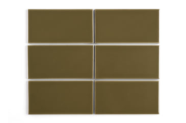 4x8 Original Ceramic Tile in Chaparral Gloss