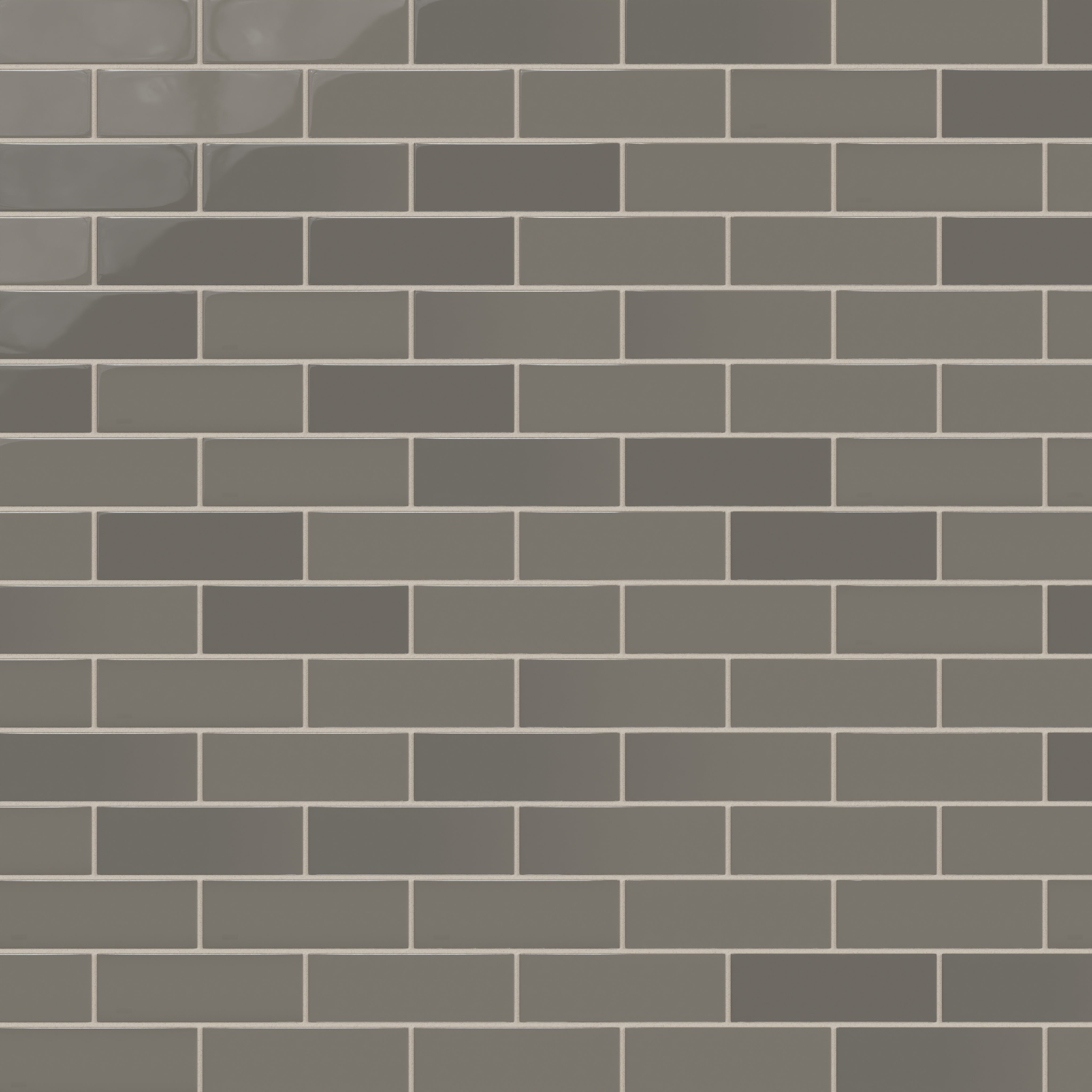 2x6 Natural Press Ceramic Tile in Timberline Gloss