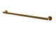 Foundry Towel Bar 30" in Uncoated Polished Brass