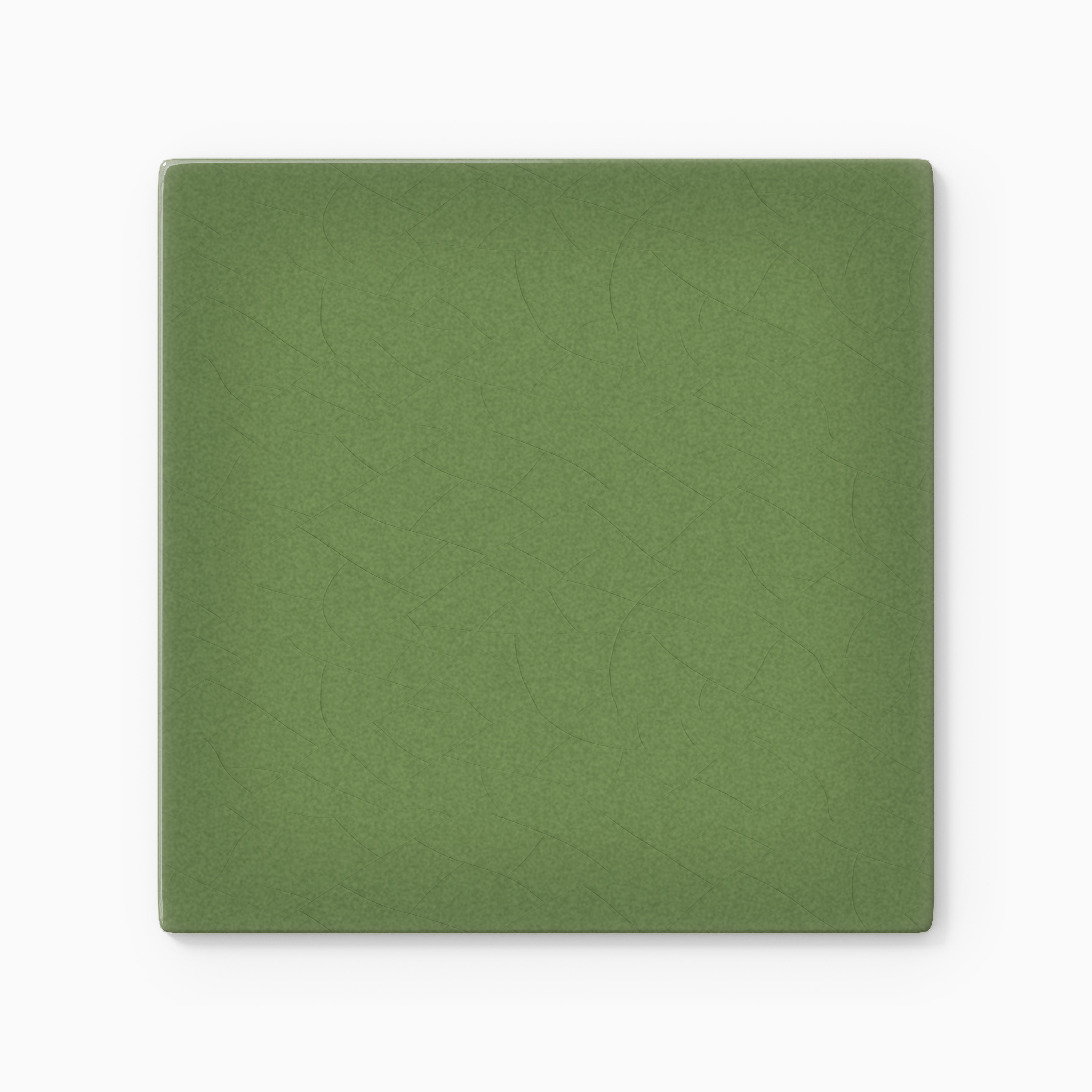 8x8 Original Ceramic Tile in Kelp Gloss
