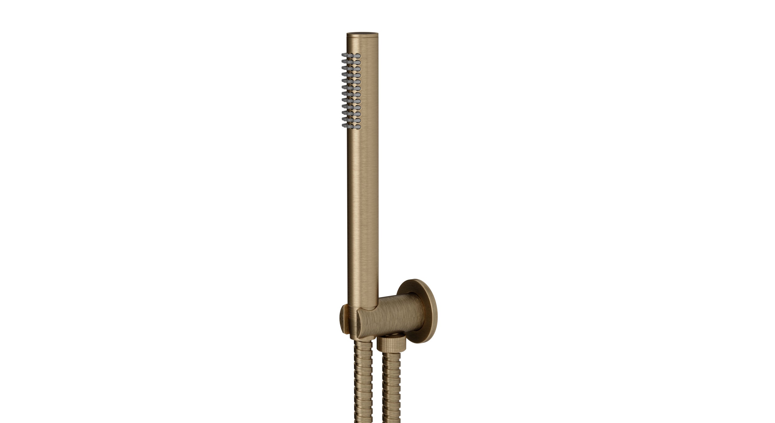 Contour & Foundry Wall Elbow with Hook Kit - Less Hand Shower in Antique Brass