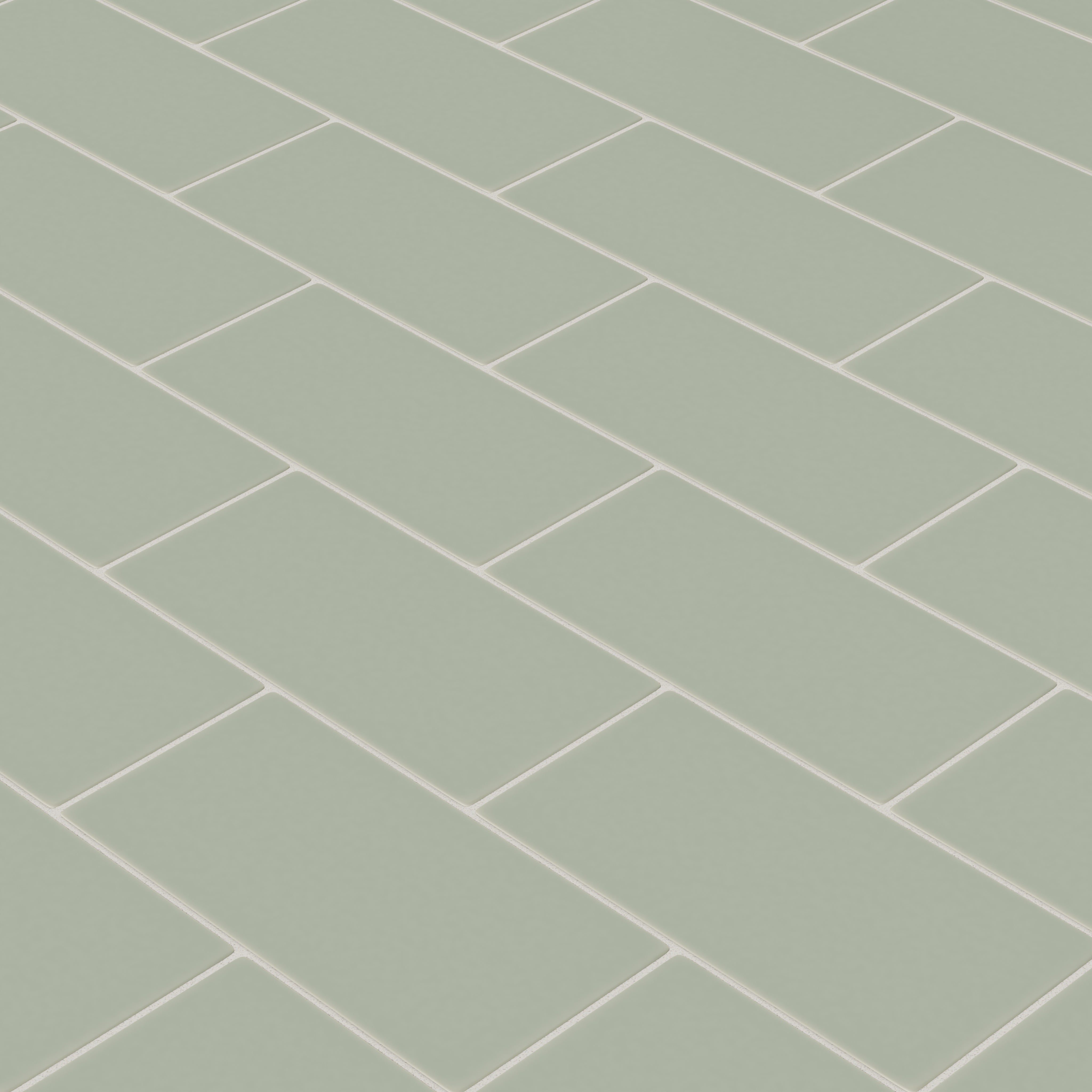 6x12 Original Ceramic Tile in Rosemary Matte