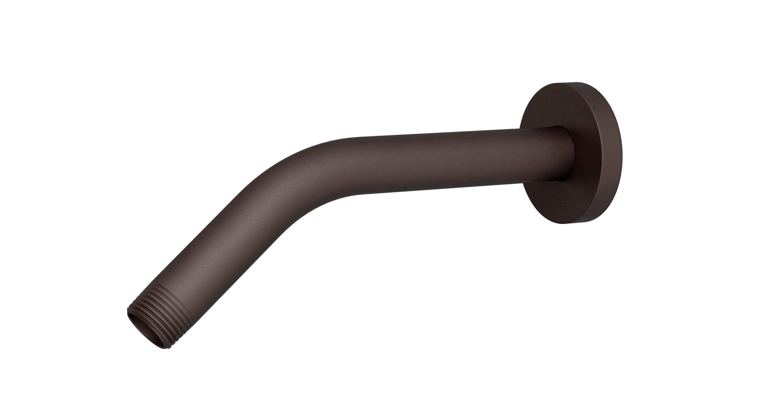 Contour & Foundry 45-Degree 8" Shower Arm with Flange in Architectural Copper