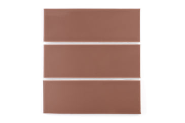 4x12 Original Ceramic Tile in Mauve Gloss