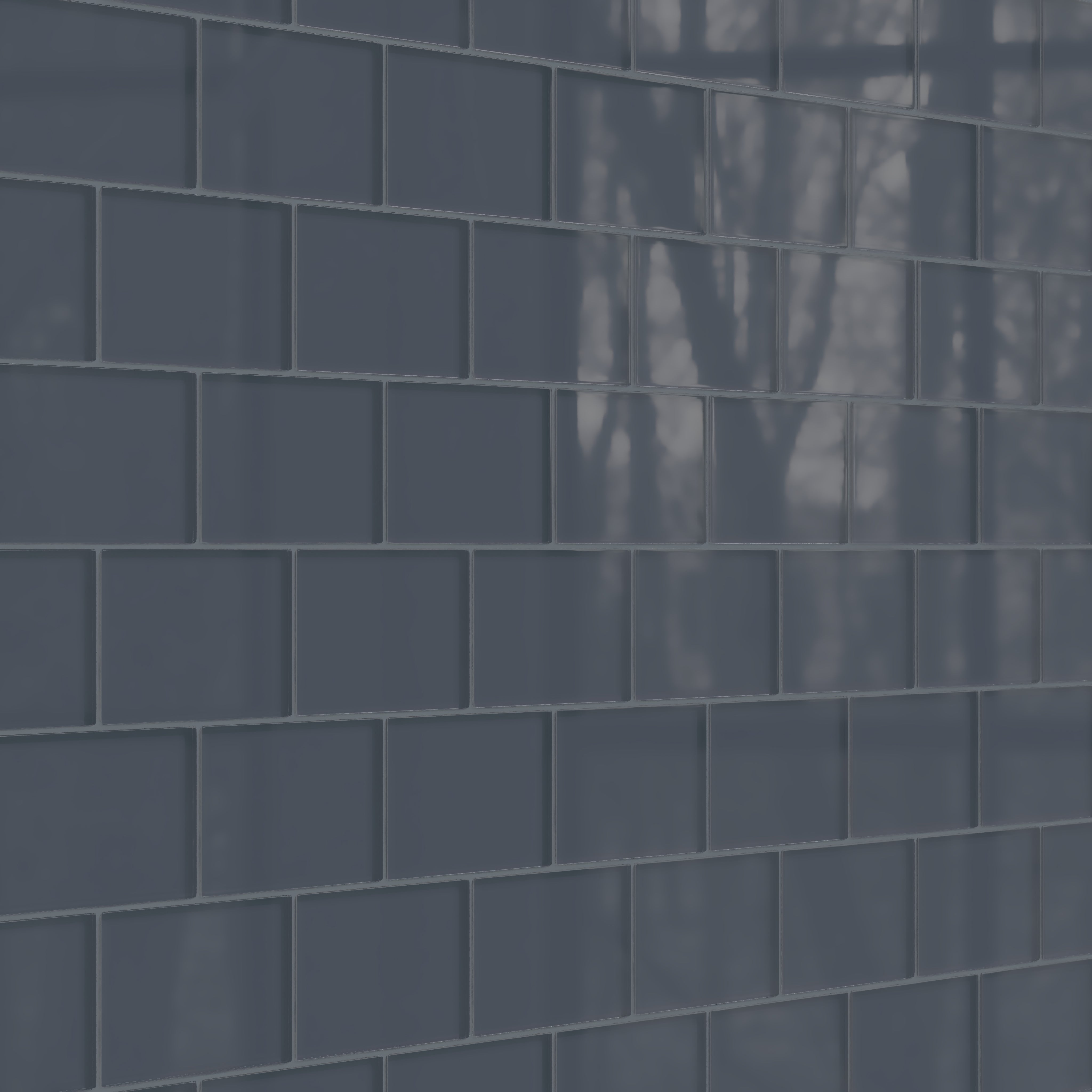 4x6 Glass Tile in Junco Gloss