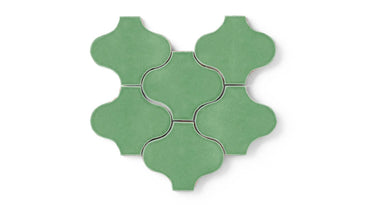 Paseo Original Ceramic Tile in Sea Green Gloss