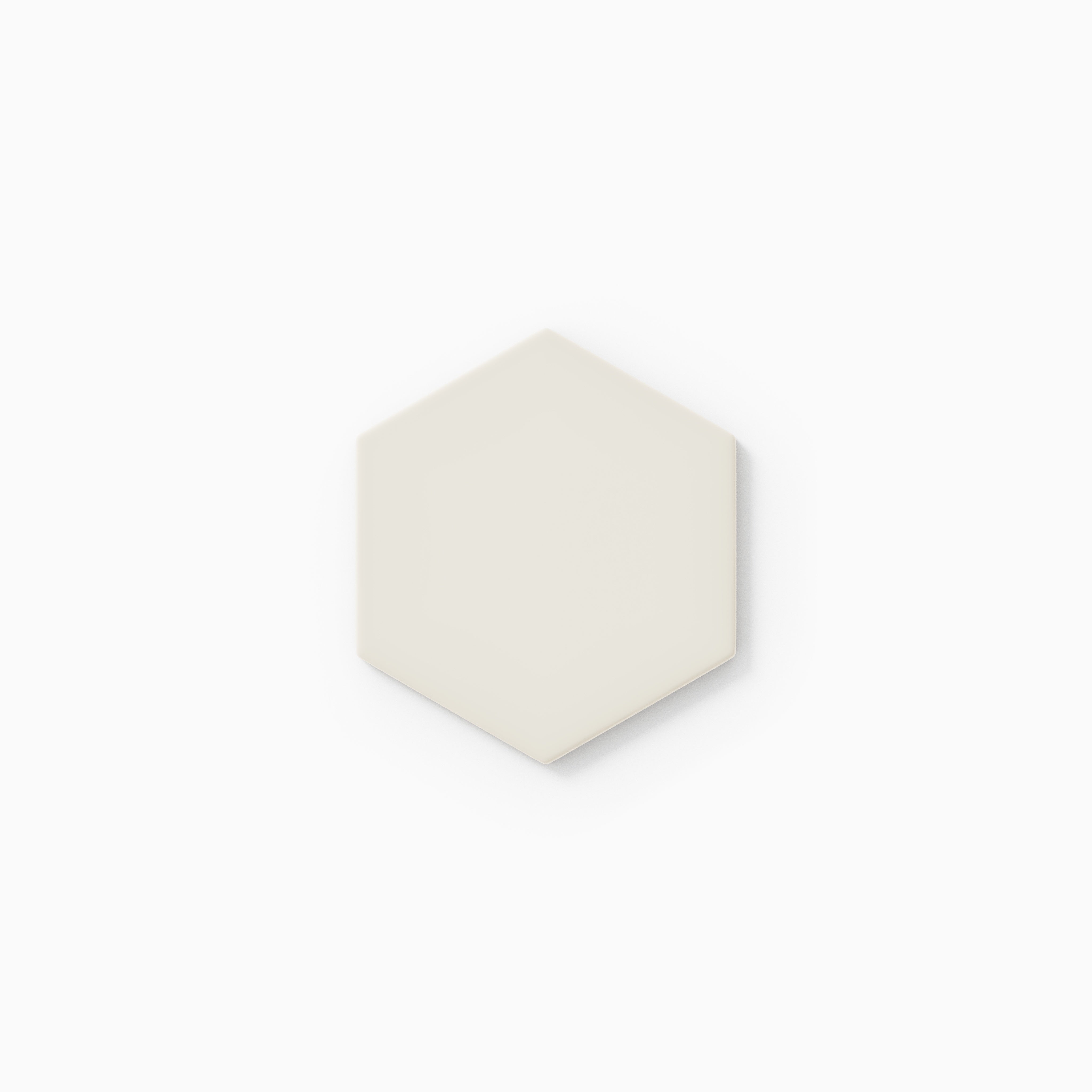 4" Hexagon Original Ceramic Tile in Feldspar Matte