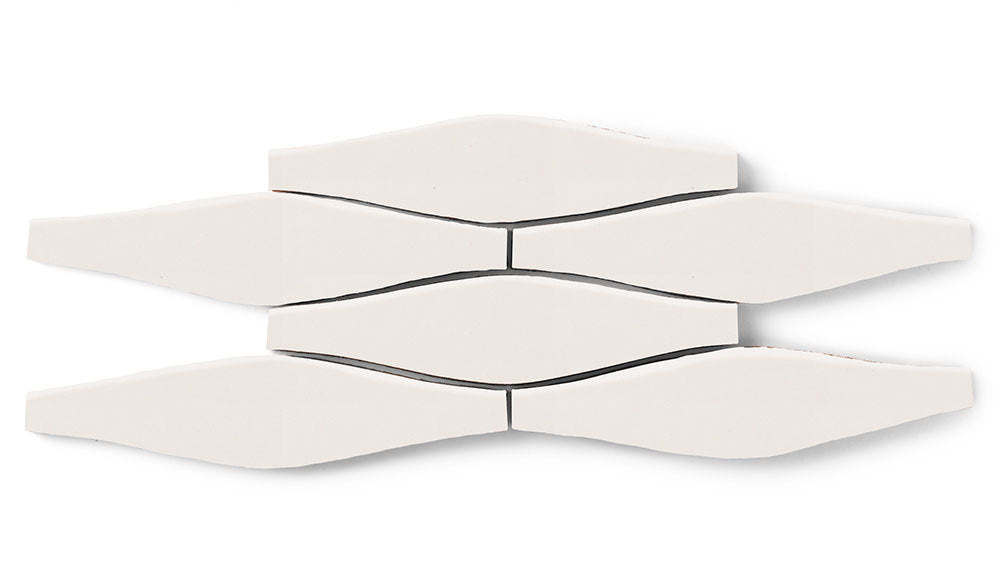 Wave Original Ceramic Tile in Feldspar Gloss