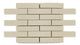 1x4 Half Offset Sheeted Original Ceramic Mosaic Tile in Dolomite Matte