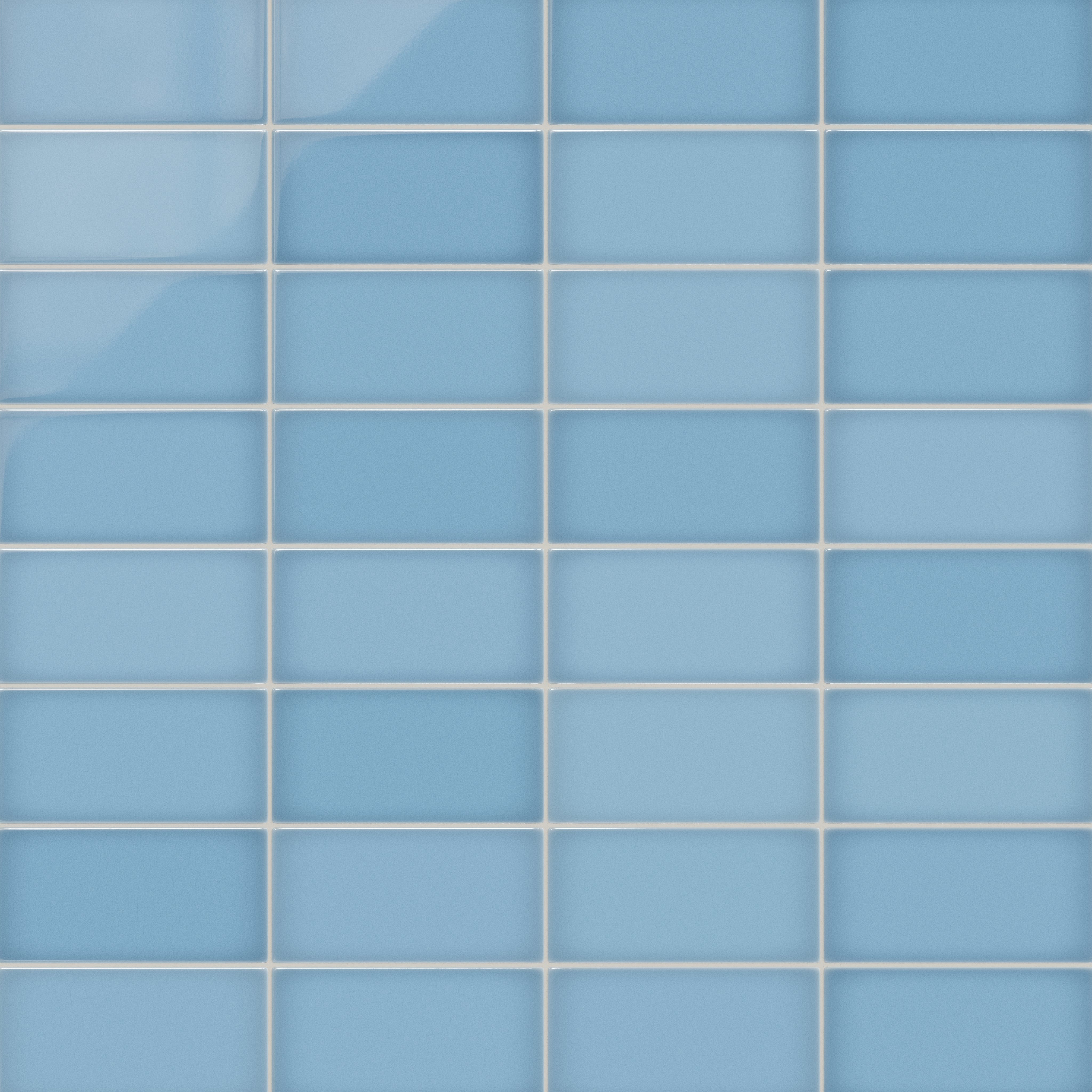 6x12 Original Ceramic Tile in Caribbean Sea Gloss