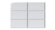 3x6 Natural Press Ceramic Tile in Tin Oxide Gloss