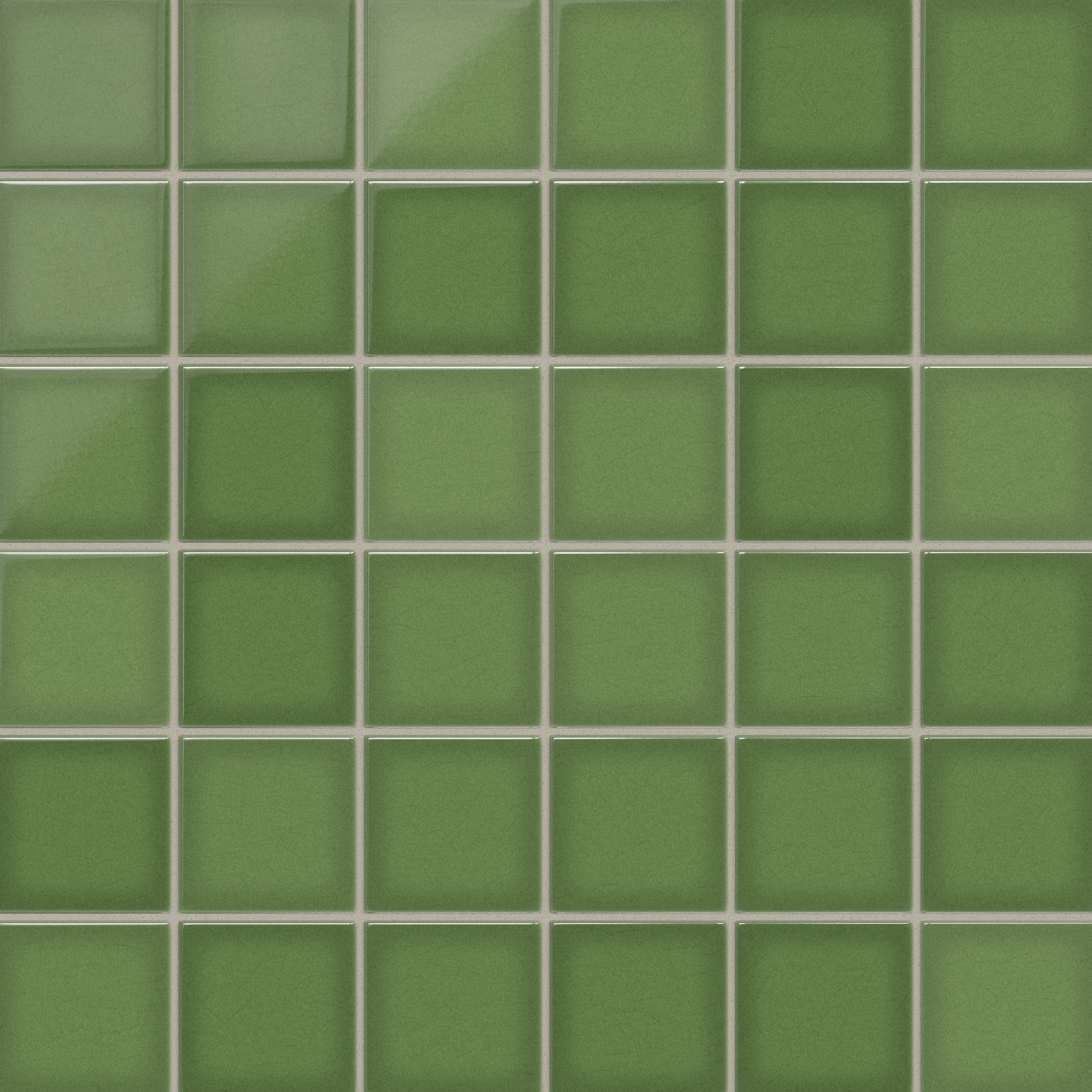4x4 Original Ceramic Tile in Kelp Gloss