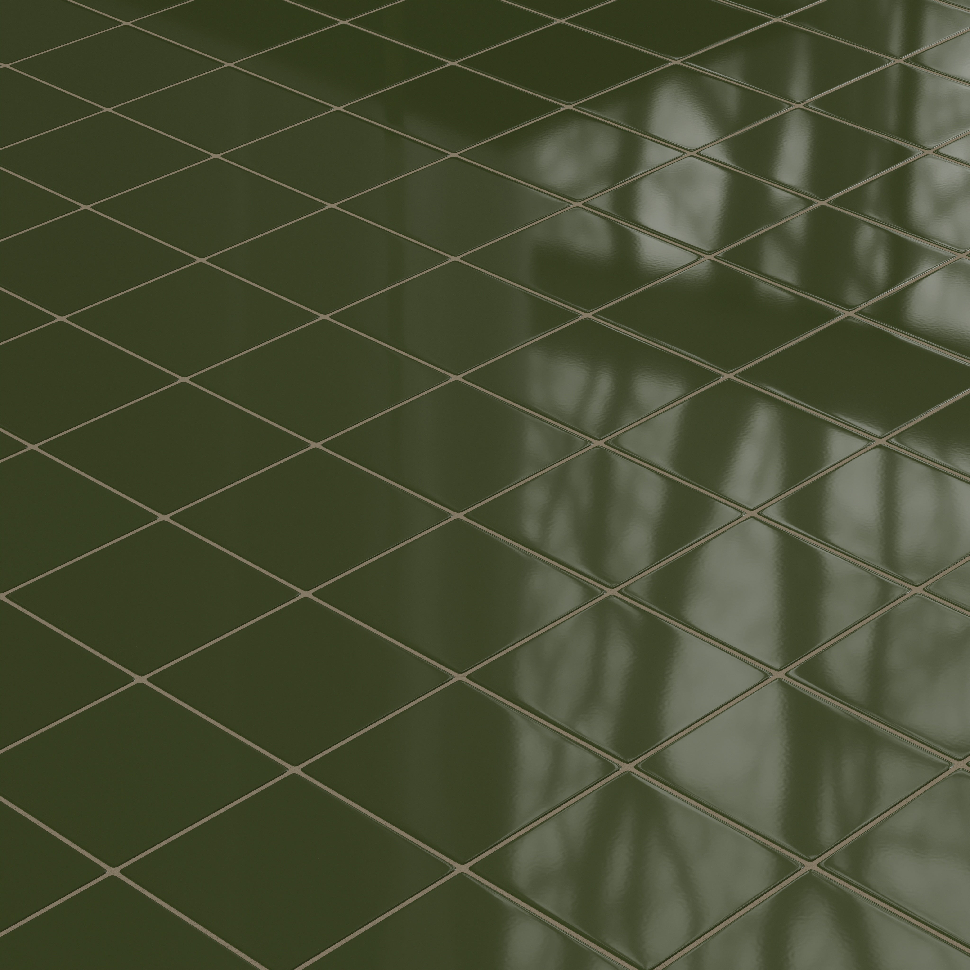 8x8 Original Ceramic Tile in Lone Pine Gloss
