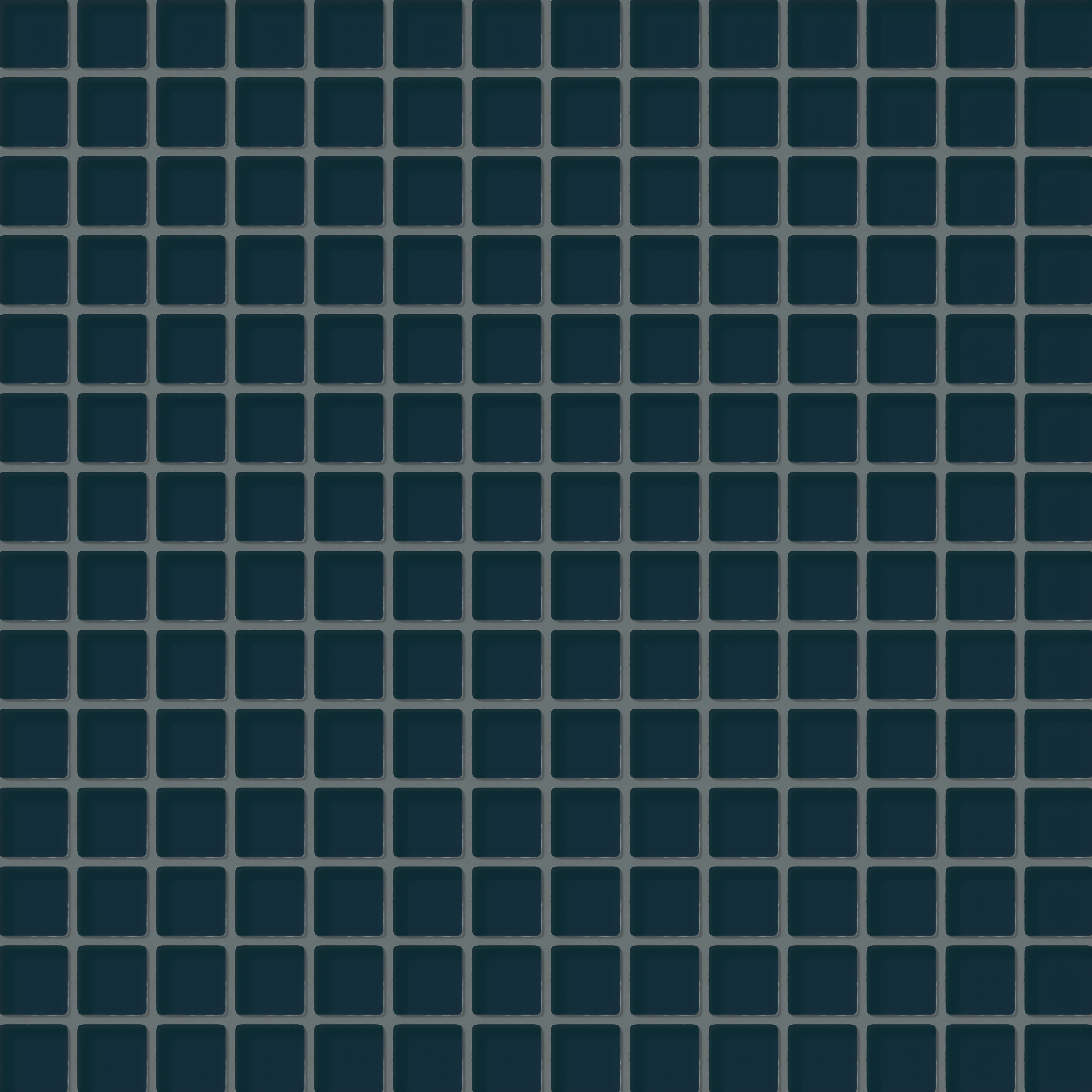 1x1 Straight Set Sheeted Glass Mosaic Tile in Grackle Gloss