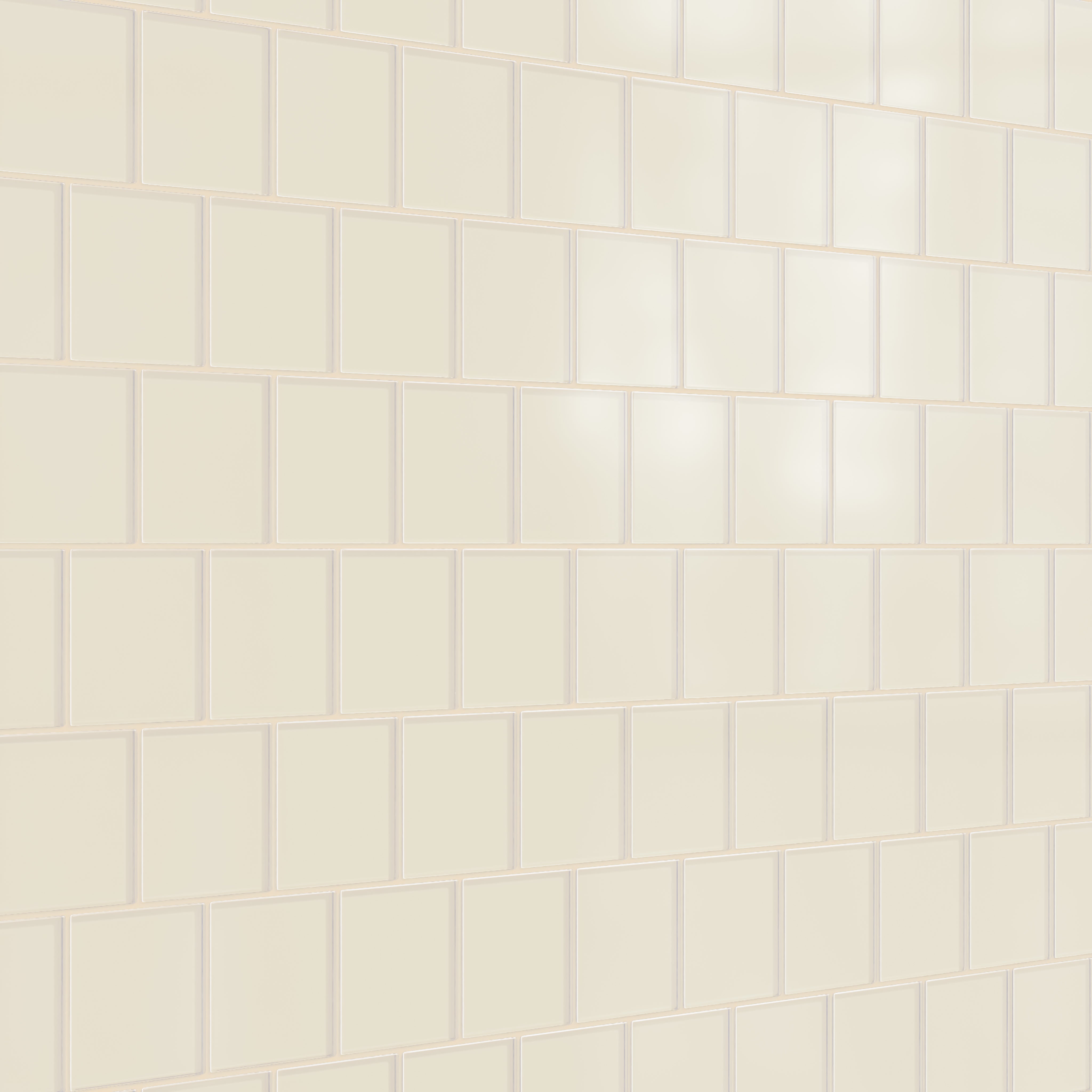 4x4 Glass Tile in Sparrow Matte