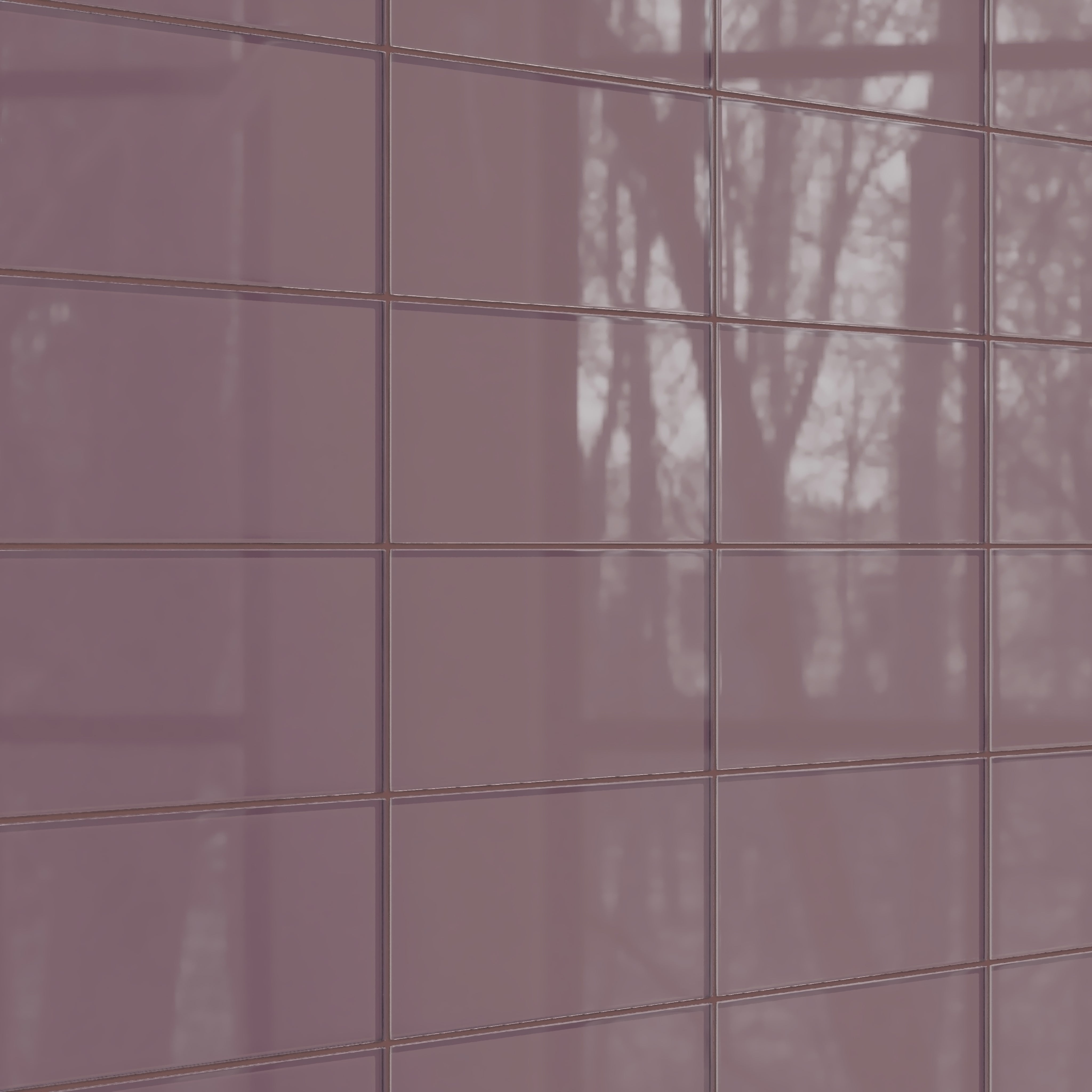 6x12 Glass Tile in Crane Gloss