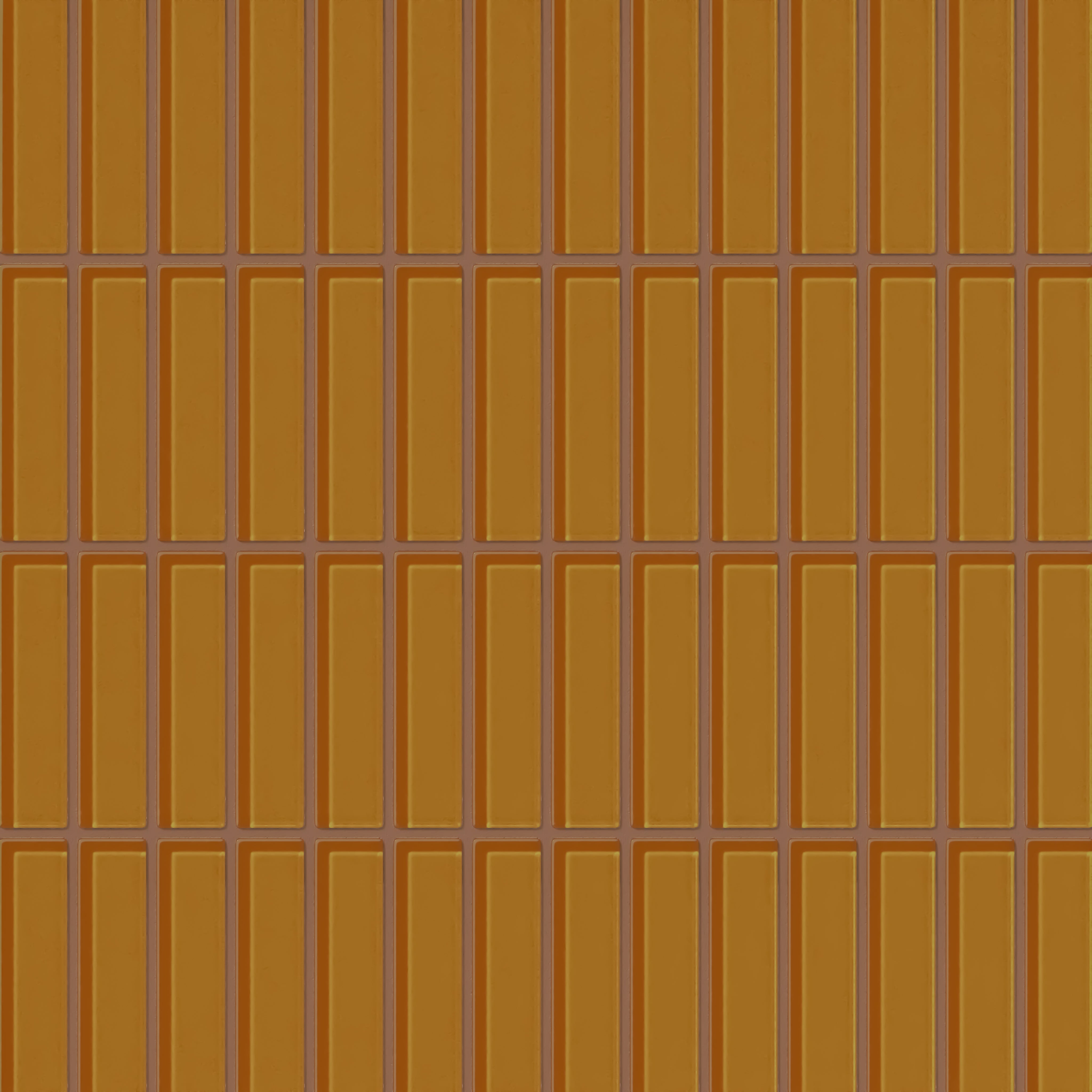 1x4 Straight Set Sheeted Glass Mosaic Tile in Falcon Gloss