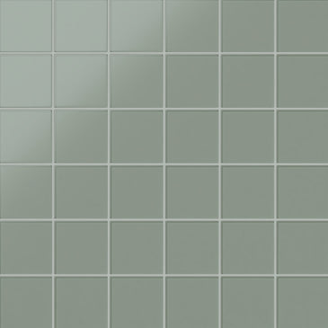 4x4 Glass Tile in Hummingbird Matte