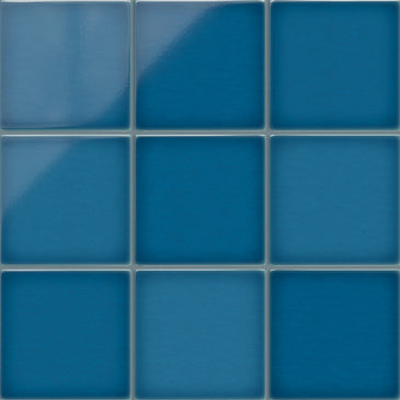 8x8 Original Ceramic Tile in Adriatic Sea Gloss