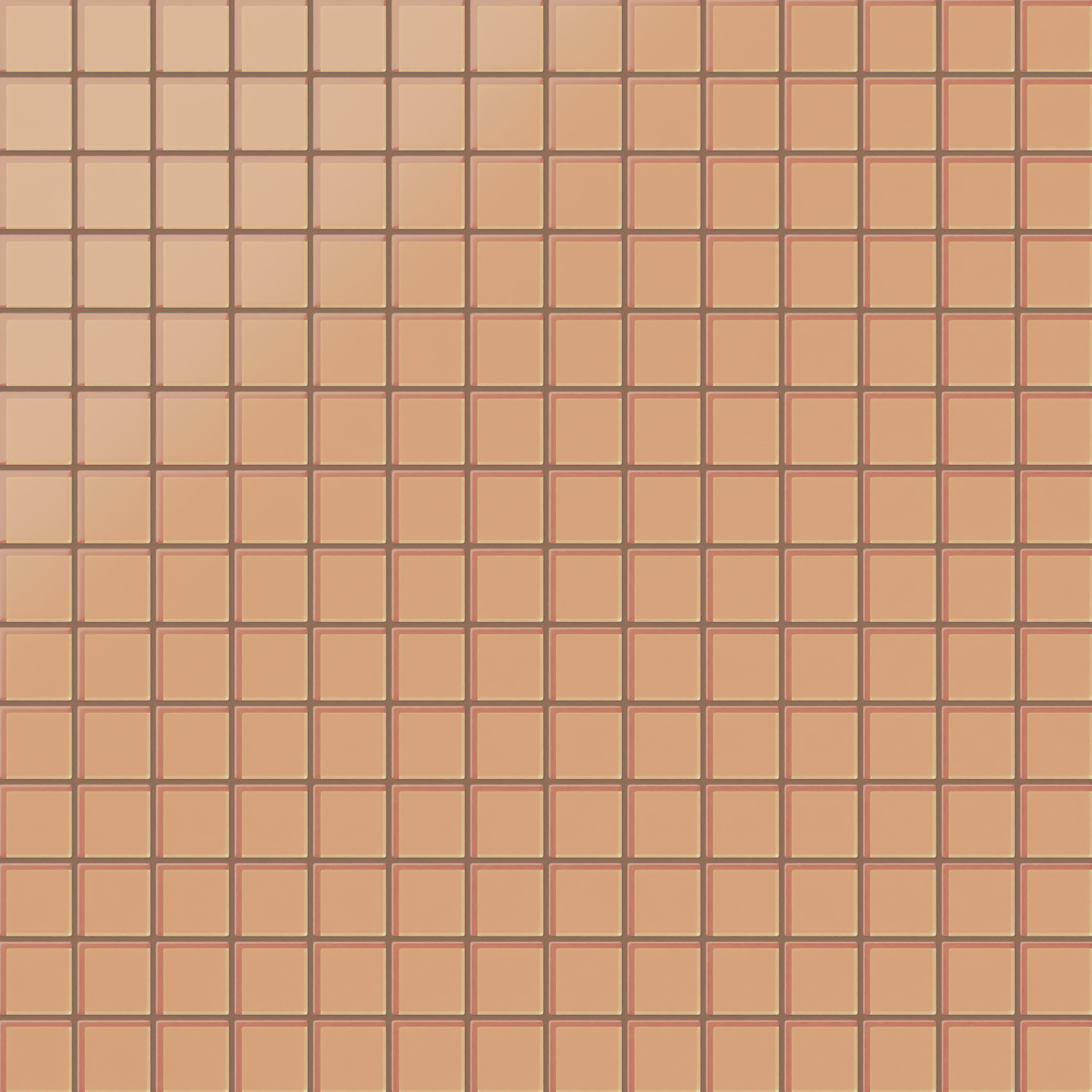 2x2 Straight Set Sheeted Glass Mosaic Tile in Carolina Wren Matte