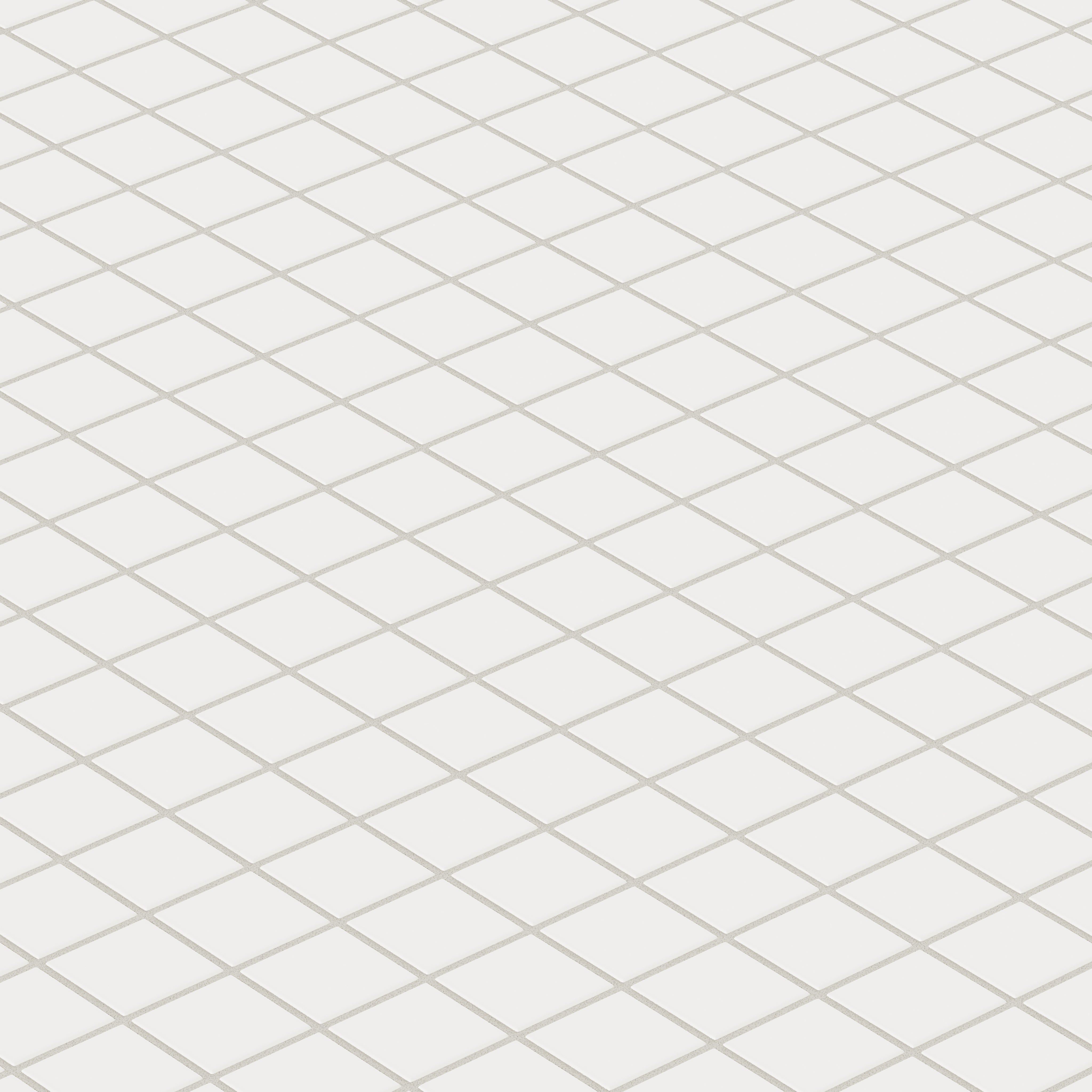 2x2 Straight Set Sheeted Original Ceramic Mosaic Tile in Calcite Matte