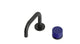 Foundry One Handle Deck Mount Squaretop Lavatory Faucet with Groove Ceramic Knob Handle in Oil Rubbed Bronze