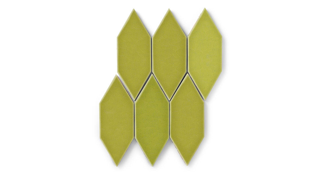 Picket Original Ceramic Tile in Palm Tree Gloss