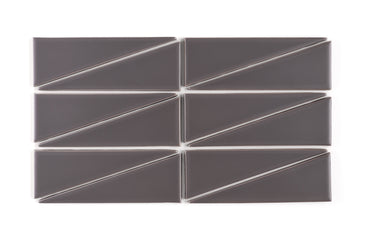 Right Scalene Triangle Original Ceramic Tile in Kalamata Matte