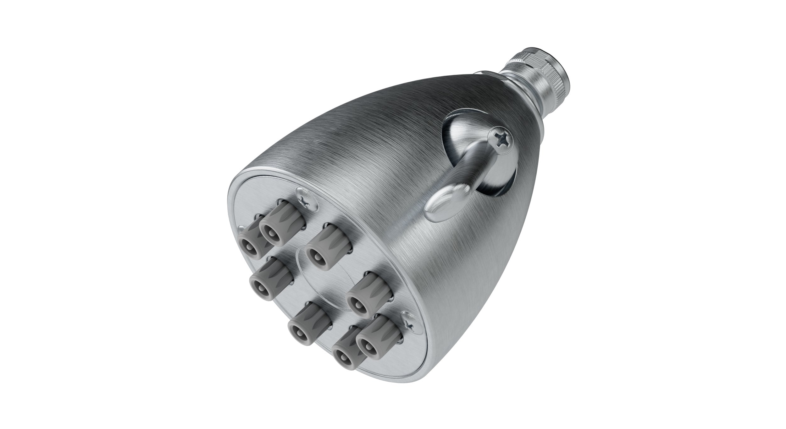 Shower Eight Jet Shower Head in Satin Chrome