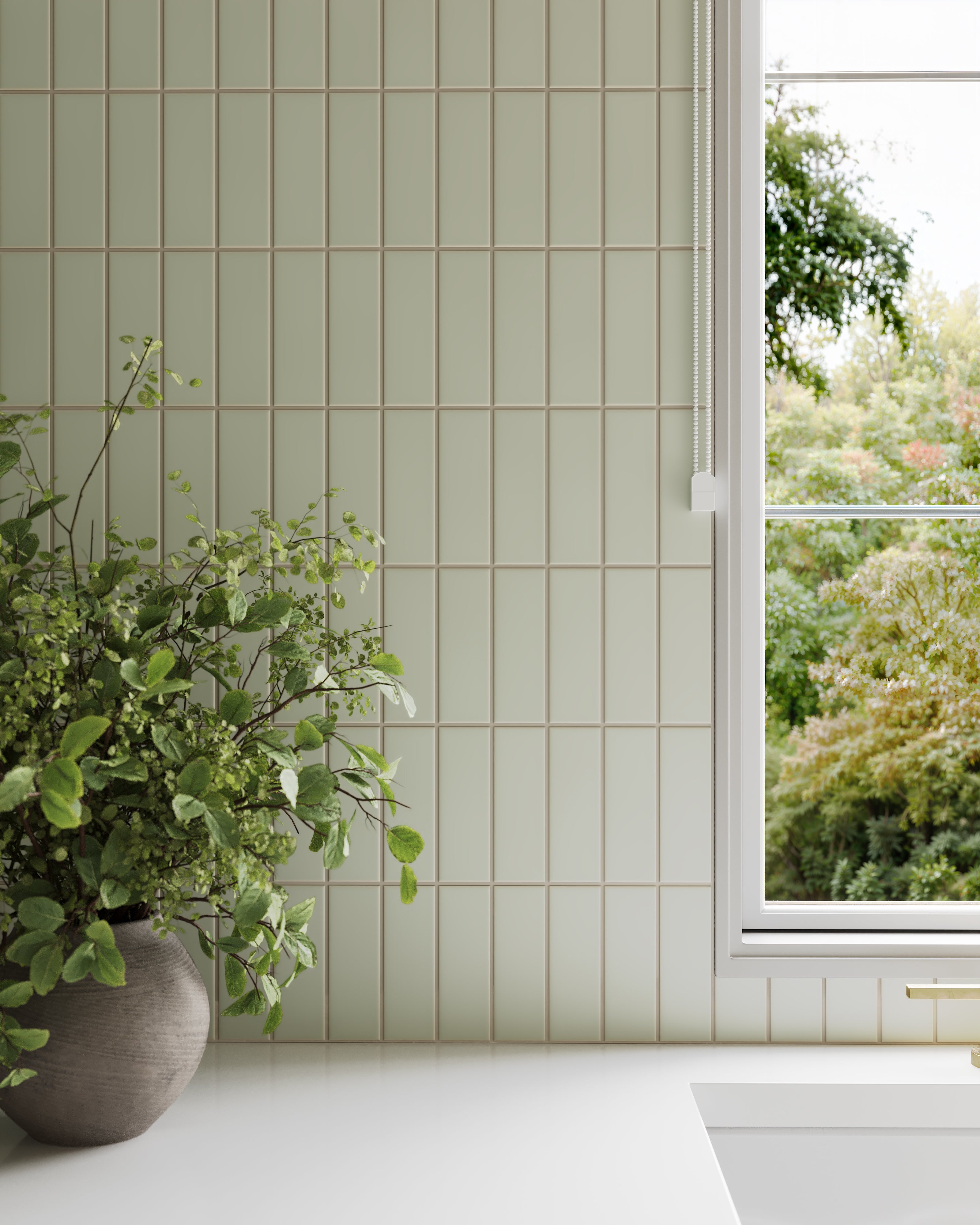 2x6 Original Ceramic Tile in Overcast Matte