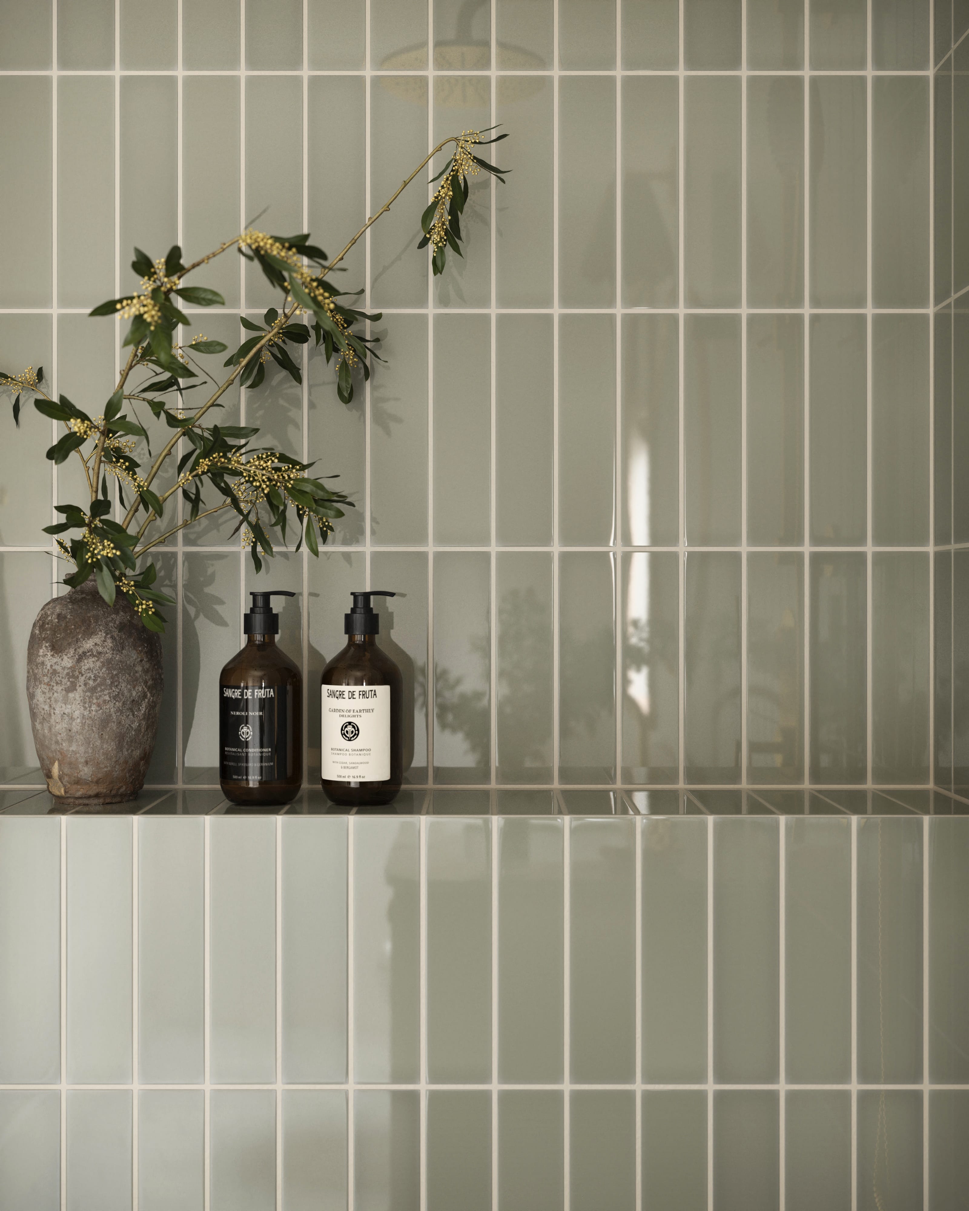 Quick Ship 2x8 Natural Press Ceramic Tile in Manzanita Gloss